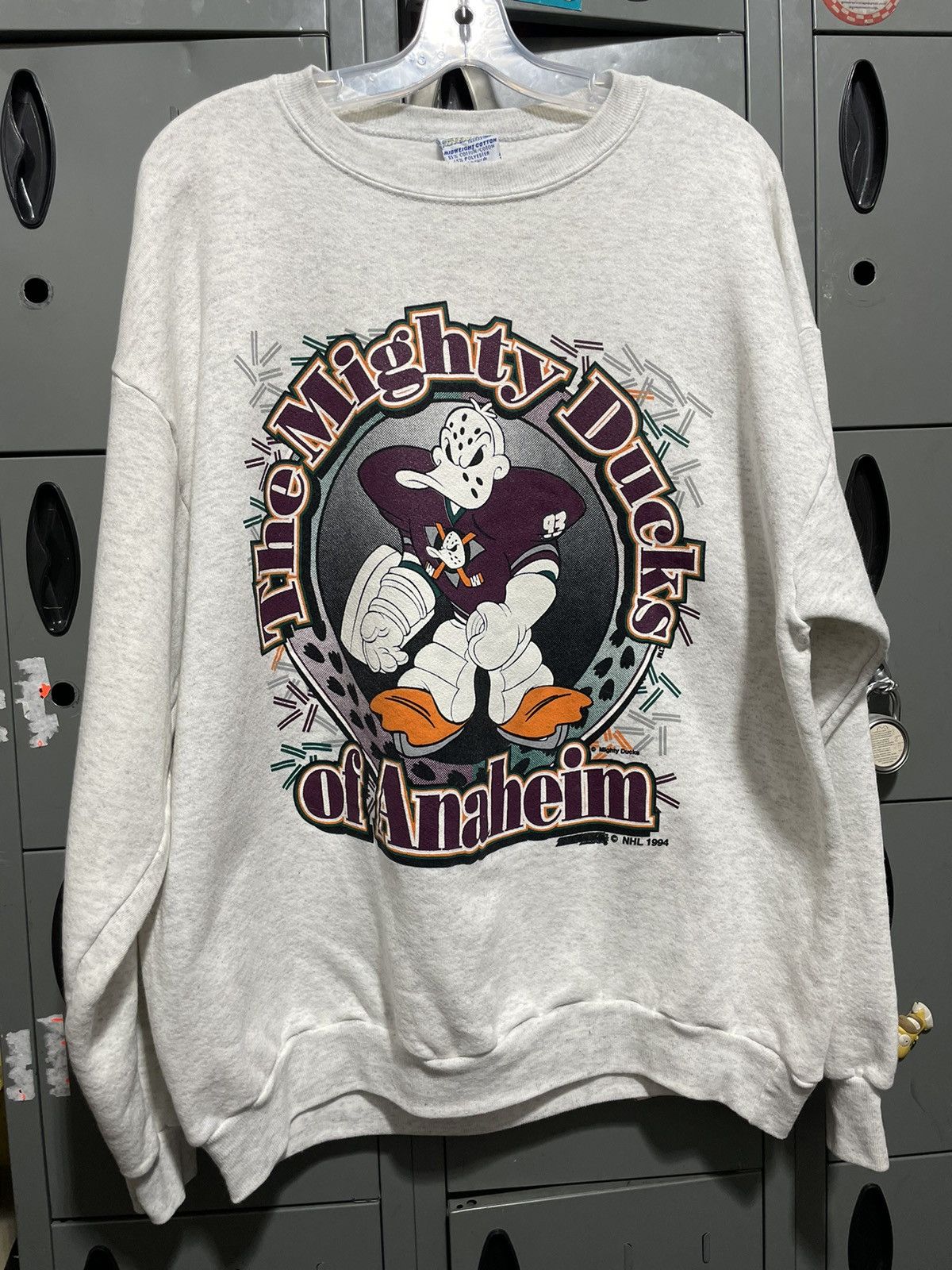 Maillot Vintage Mighty Ducks D'Anaheim - Années 90 - CMP - Taille M - LNH