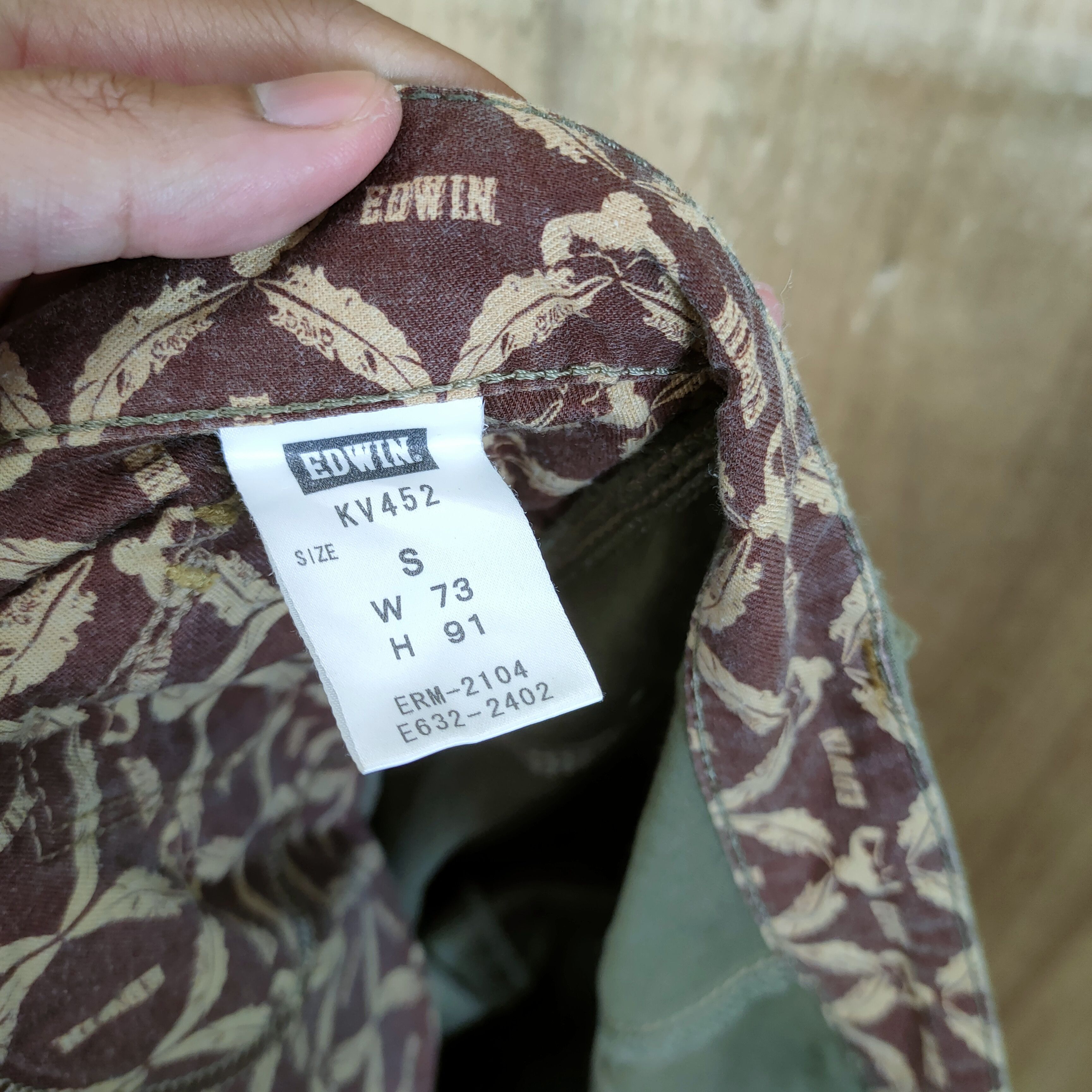 Edwin EDWIN VINTAGE TWIST LEG CARGO PANTS Size US 30 / EU 46 - 11 Thumbnail