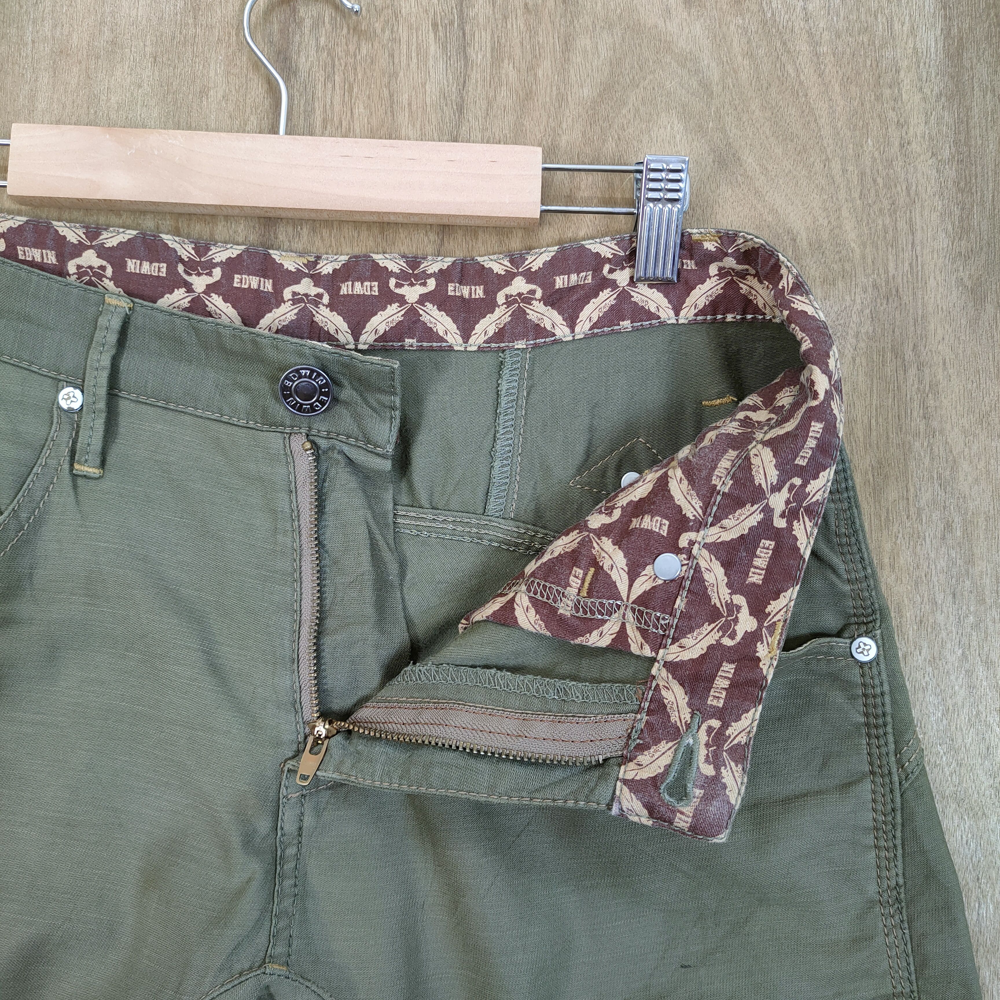 Edwin EDWIN VINTAGE TWIST LEG CARGO PANTS Size US 30 / EU 46 - 8 Thumbnail