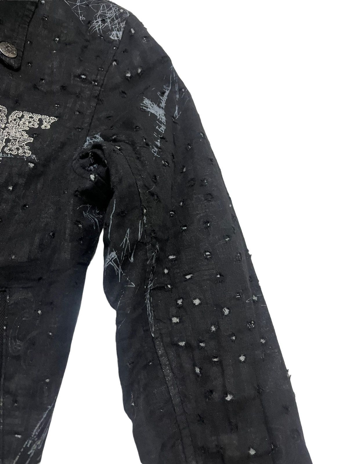 Japanese Brand × Seditionaries Rare H.anarchy H.naoto Seditionaries Skull Scab Jacket Size US S / EU 44-46 / 1 - 9 Thumbnail