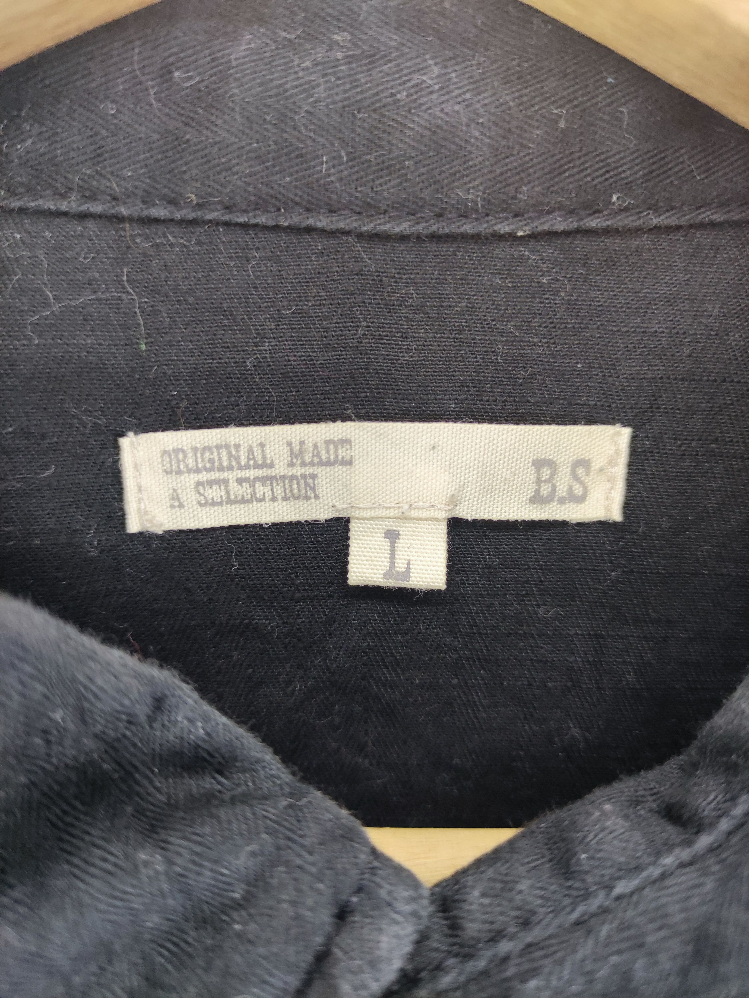 Japanese Brand Vintage Shirt Long Sleeve Snap Button B.S Size M / US 6-8 / IT 42-44 - 3 Thumbnail
