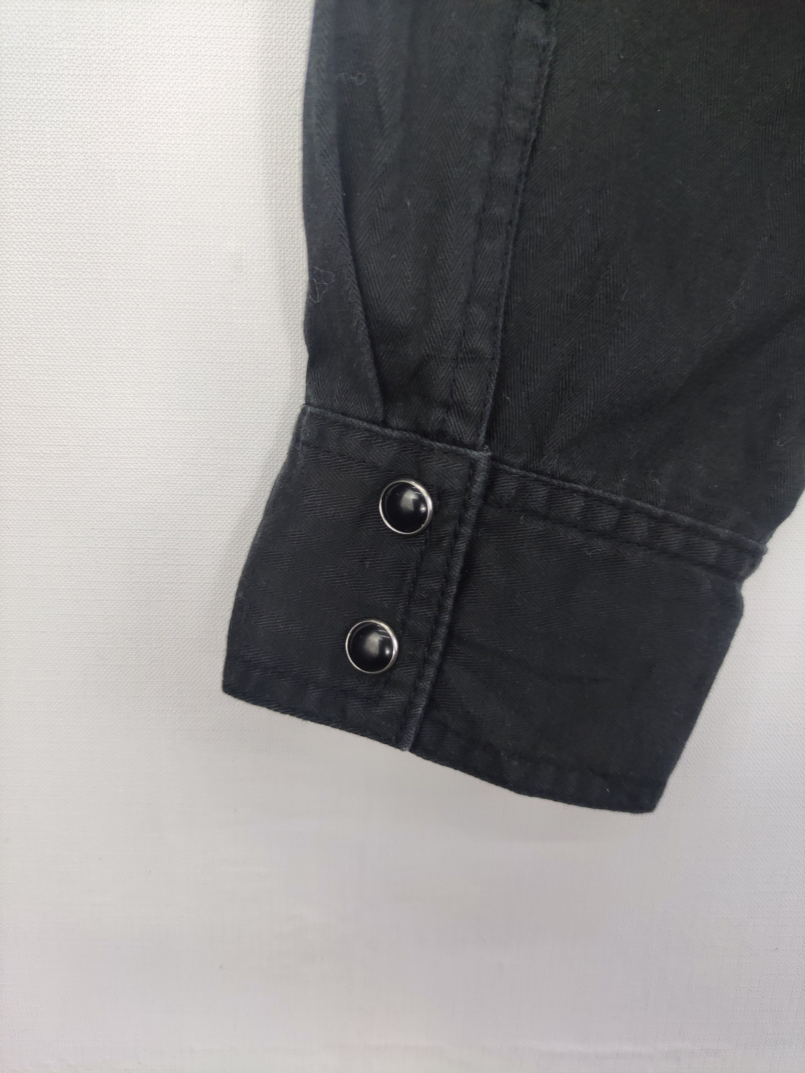 Japanese Brand Vintage Shirt Long Sleeve Snap Button B.S Size M / US 6-8 / IT 42-44 - 7 Thumbnail