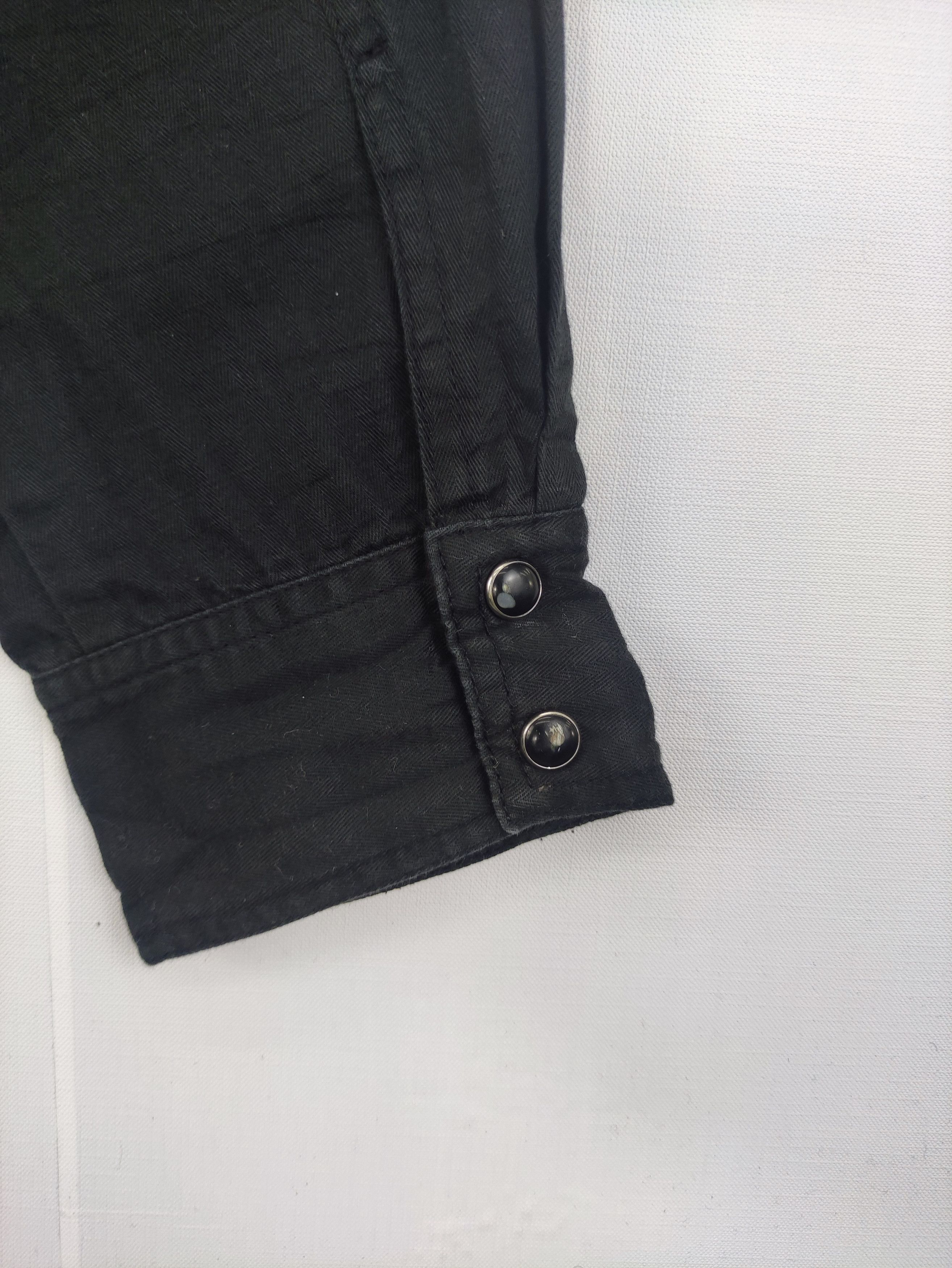 Japanese Brand Vintage Shirt Long Sleeve Snap Button B.S Size M / US 6-8 / IT 42-44 - 8 Thumbnail