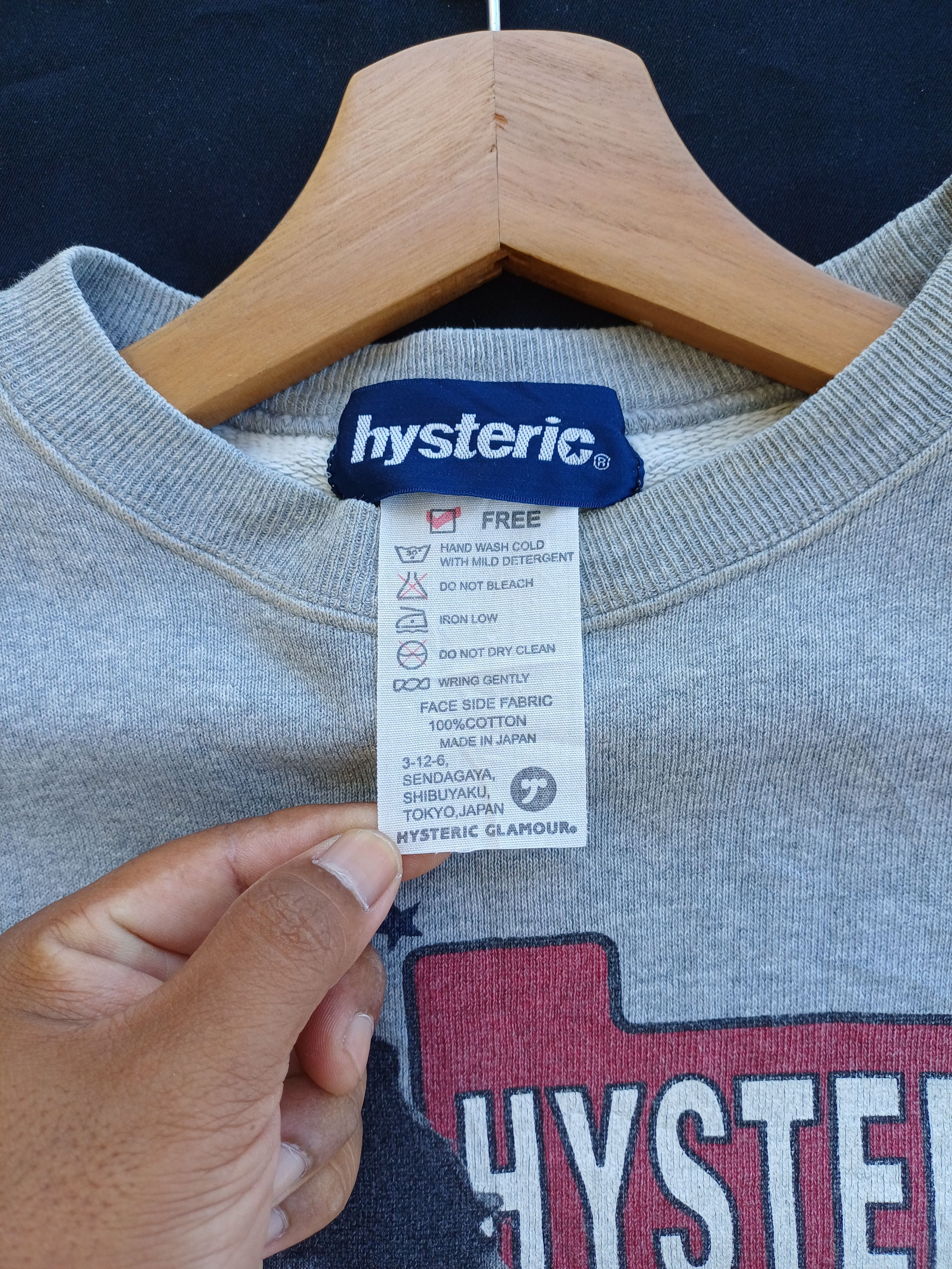 Hysteric Glamour Rare Vintage Hysteric Glamour Certified Quality Sweater Size US S / EU 44-46 / 1 - 7 Thumbnail