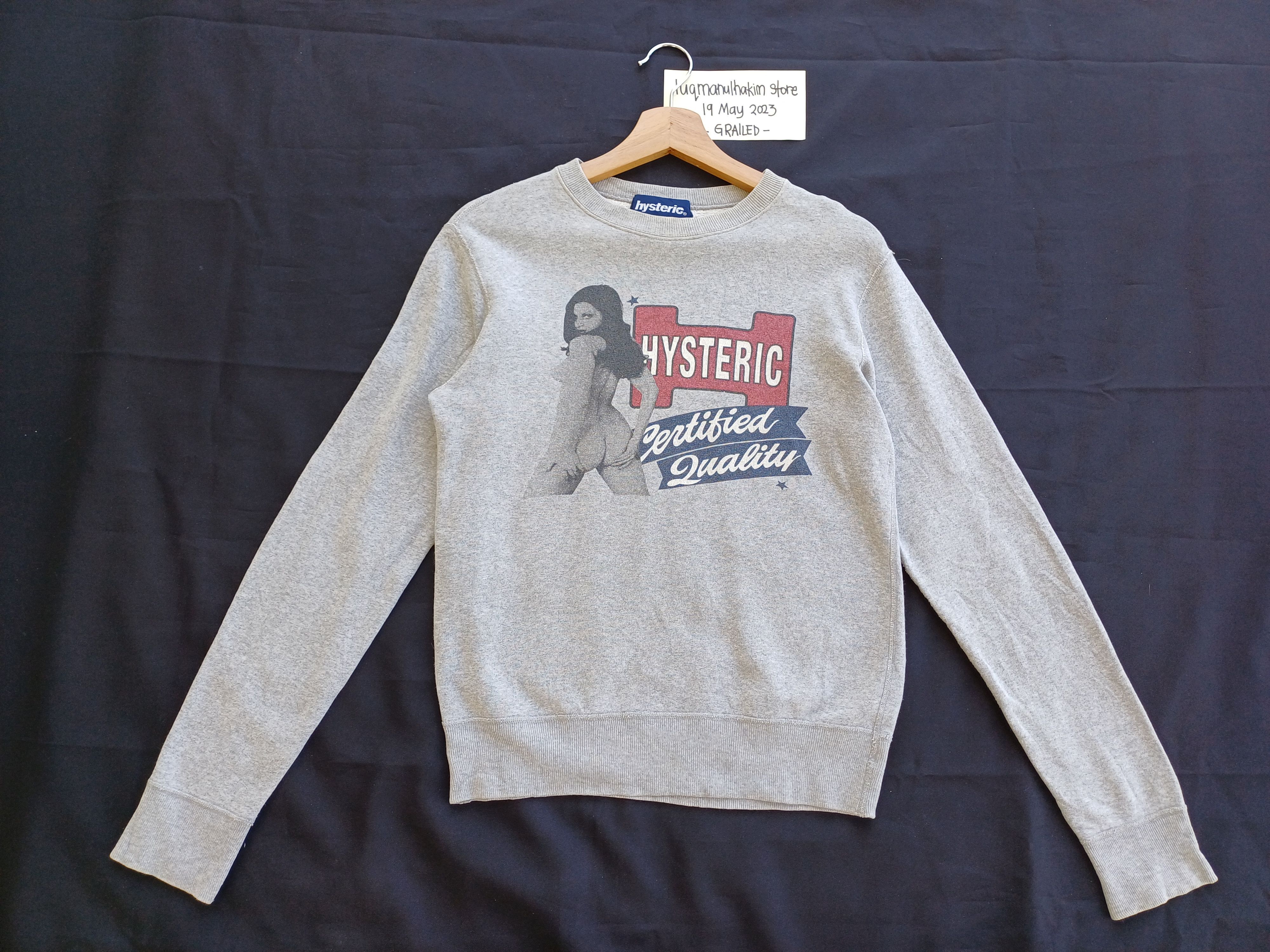 Hysteric Glamour Rare Vintage Hysteric Glamour Certified Quality Sweater Size US S / EU 44-46 / 1 - 1 Thumbnail