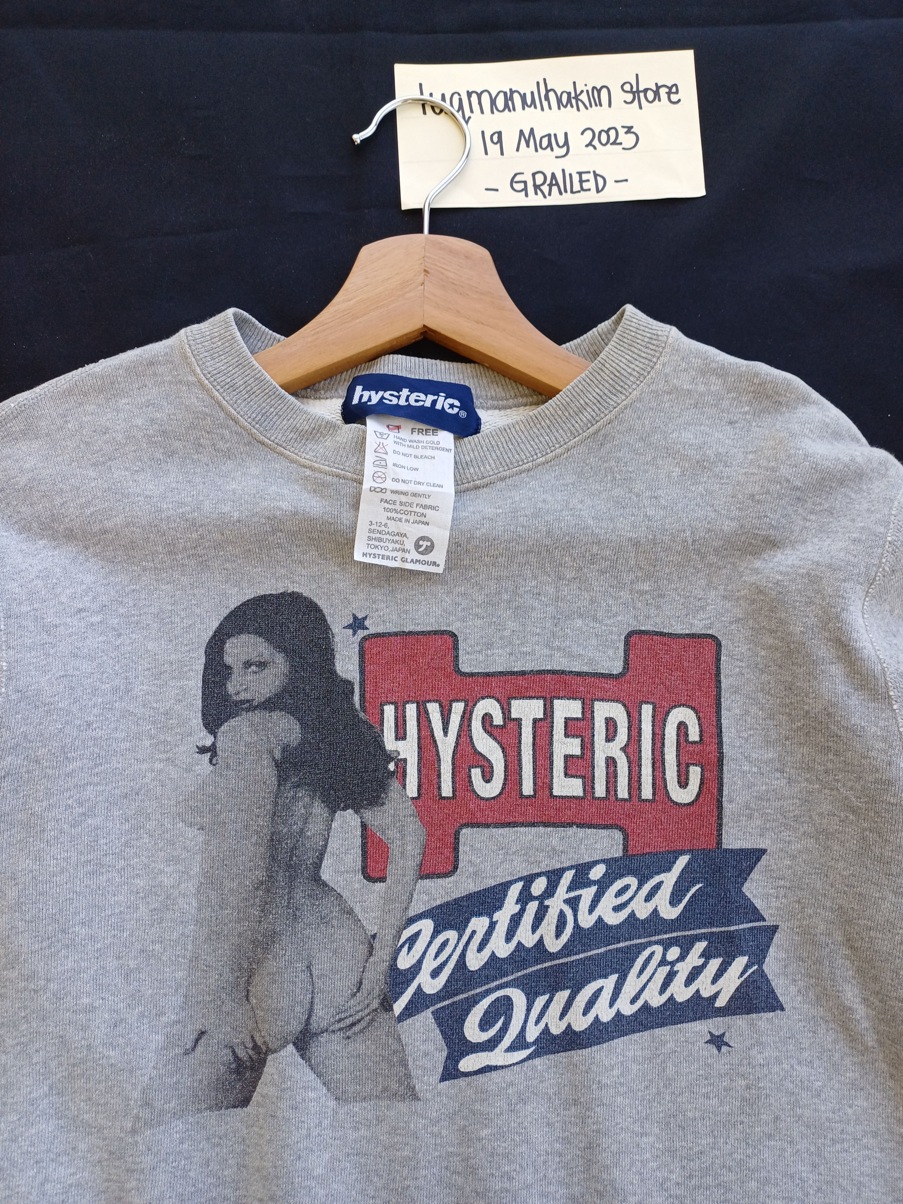 Hysteric Glamour Rare Vintage Hysteric Glamour Certified Quality Sweater Size US S / EU 44-46 / 1 - 5 Thumbnail