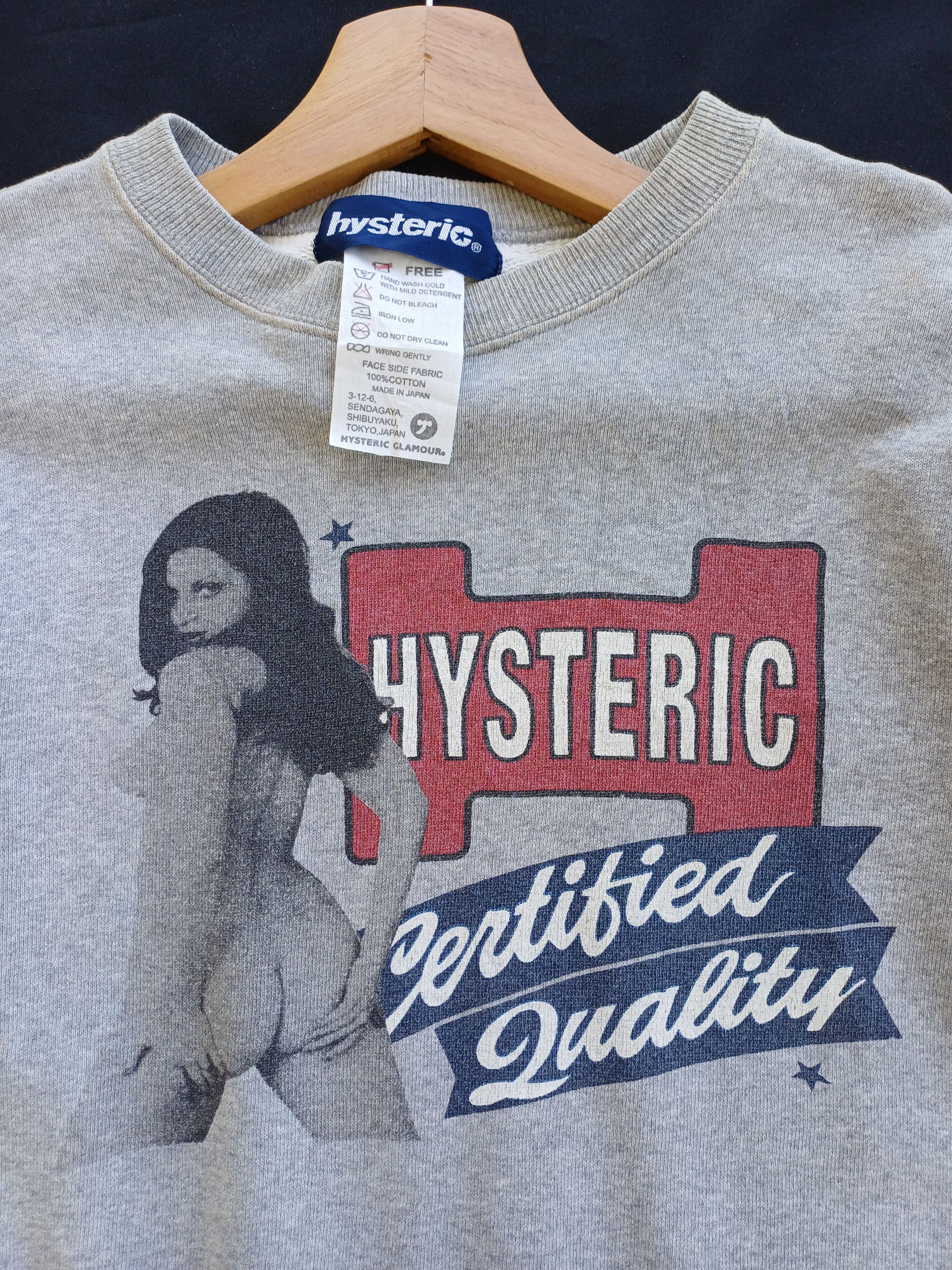 Hysteric Glamour Rare Vintage Hysteric Glamour Certified Quality Sweater Size US S / EU 44-46 / 1 - 6 Thumbnail