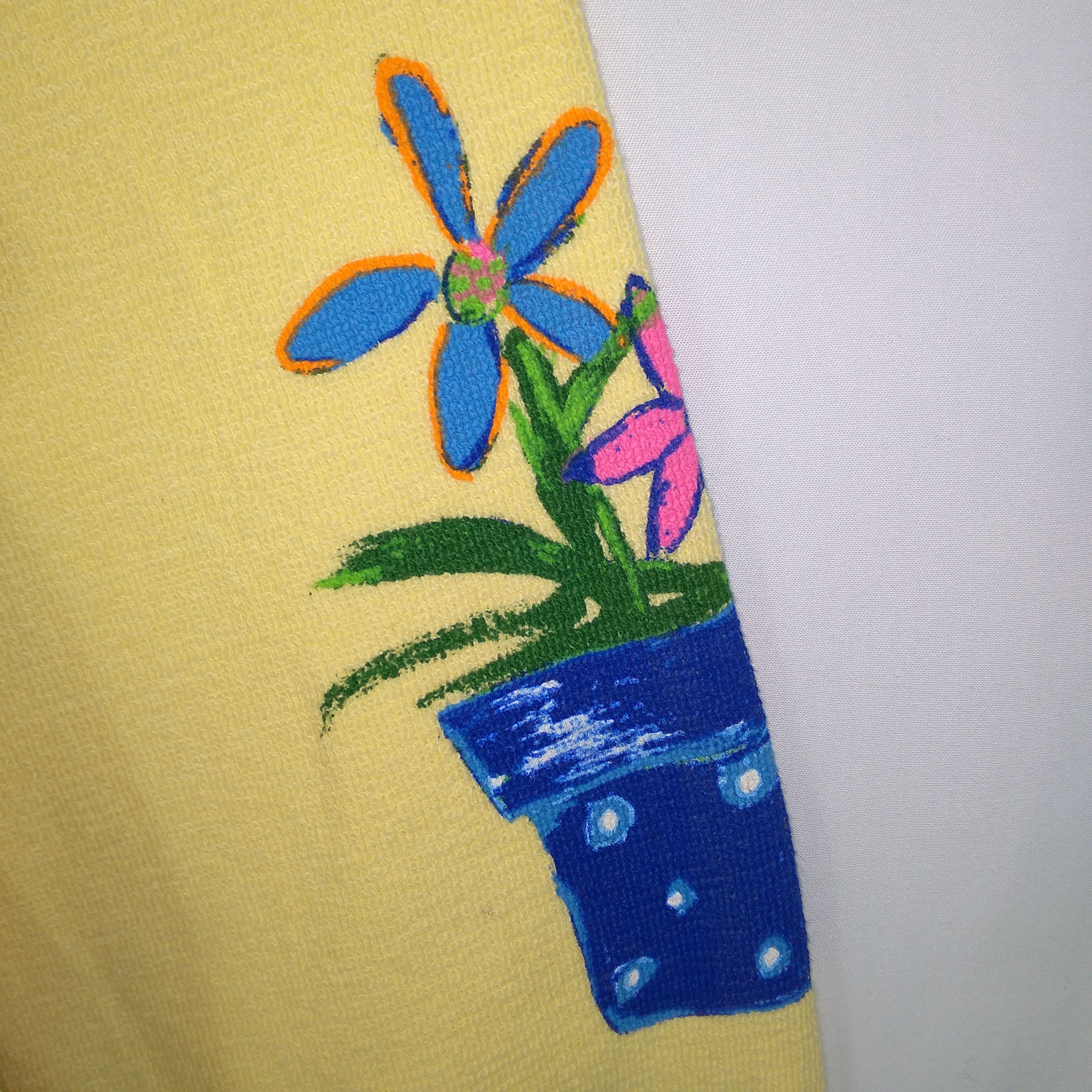 Aran Isles Knitwear Vintage 90s Art Graphic Beautiful Garden Knitwear Cardigans Size 3XL / US 20-22 - 9 Thumbnail