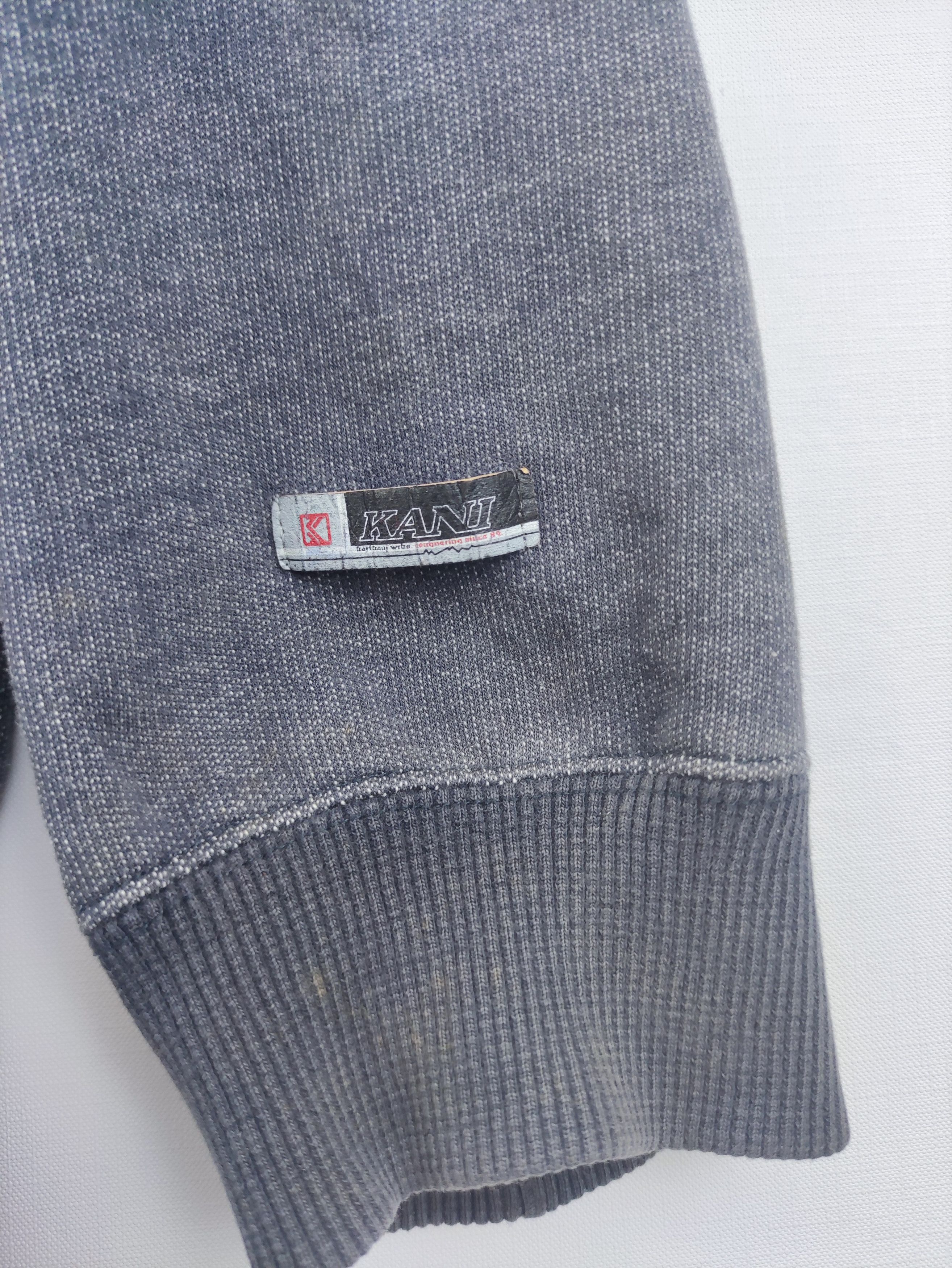 Karl Kani Vintage Karl kani Small Logo Sweater Zipper Hoodie Size US XL / EU 56 / 4 - 3 Thumbnail
