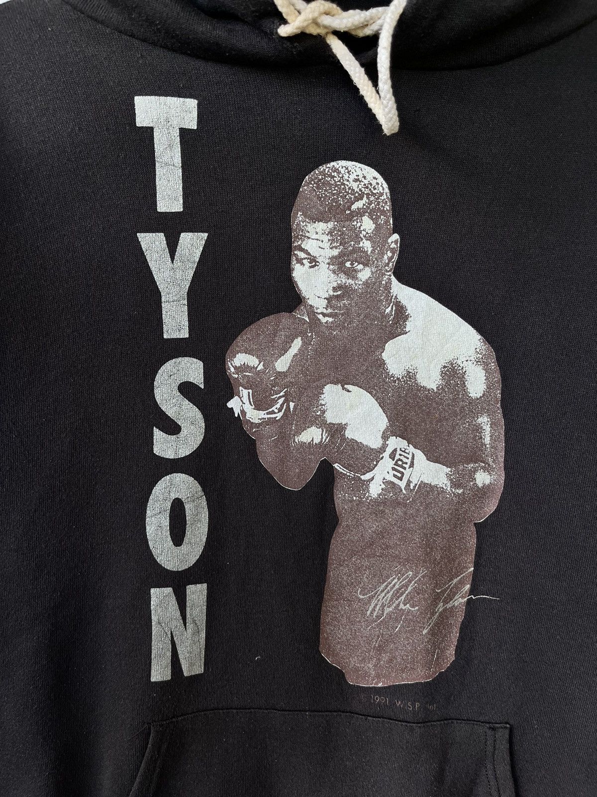 Other Vintage 1991 Mike Tyson vs Evander Holyfield Promo Hoodie. Size US M / EU 48-50 / 2 - 3 Thumbnail
