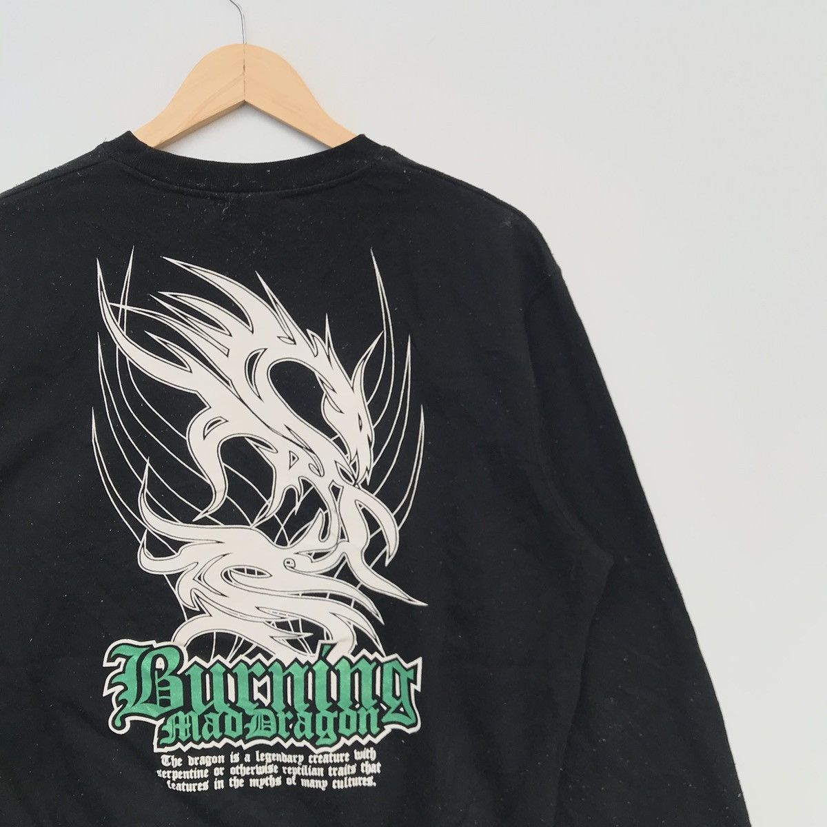 Japanese Brand × Vintage Vintage Mad Dragon Japanese Brand Big Logo Size US L / EU 52-54 / 3 - 2 Thumbnail