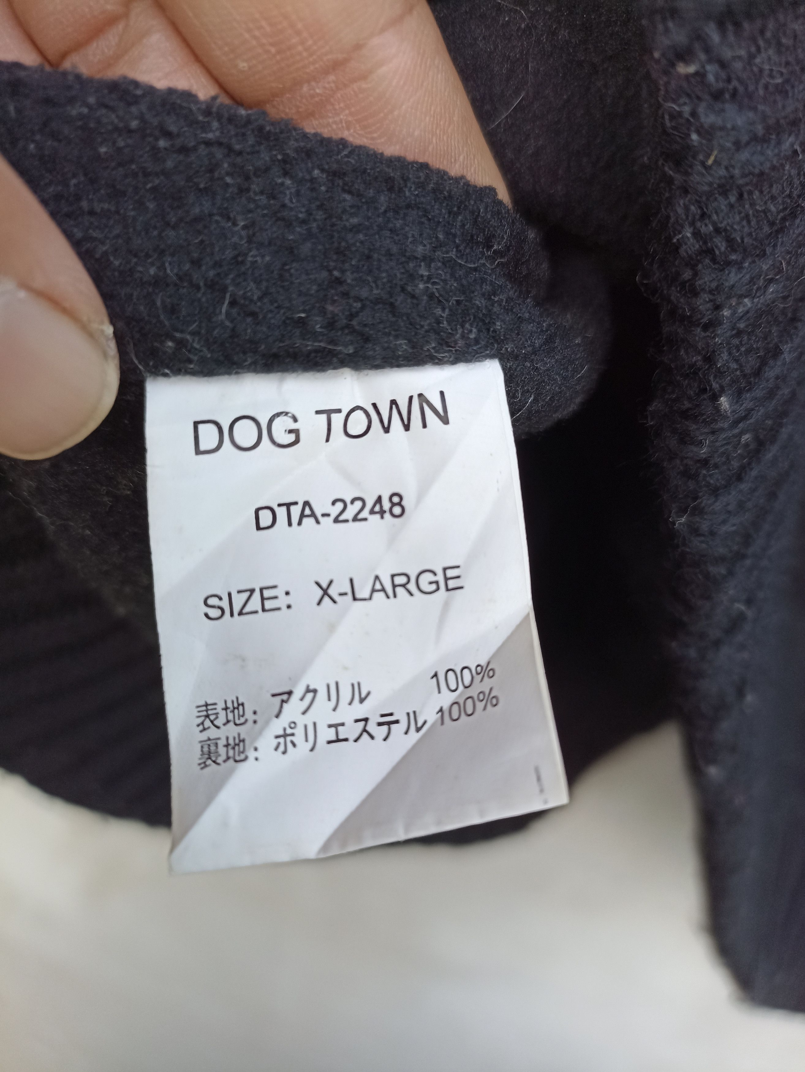 Dogtown Vintage 90s Vintage Dogtown sweater jacket black dragon Size US XL / EU 56 / 4 - 7 Thumbnail