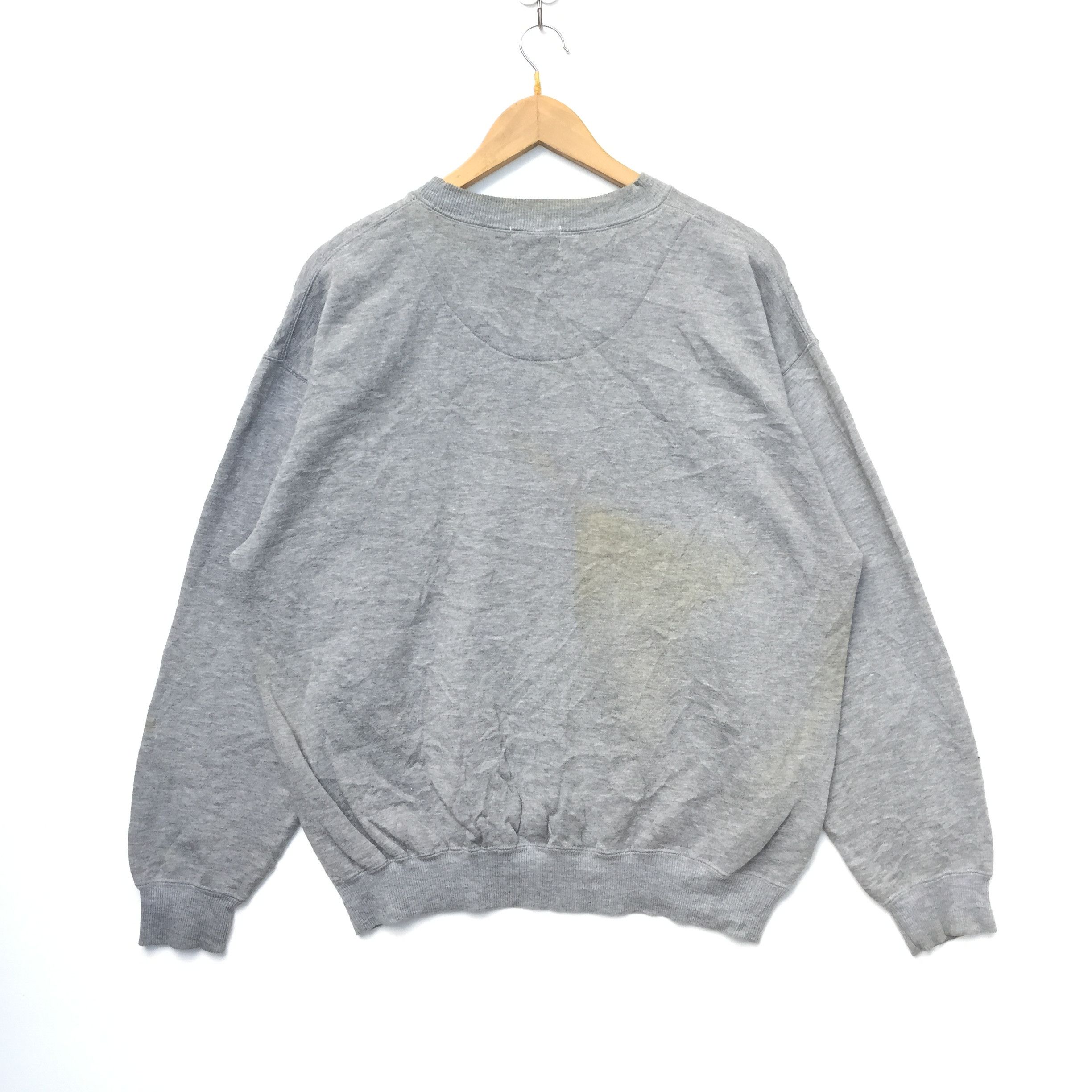 Adidas × Vintage Vintage Adidas Sweatshirt BigLogo Adidas Sweatshirt Size US L / EU 52-54 / 3 - 4 Thumbnail