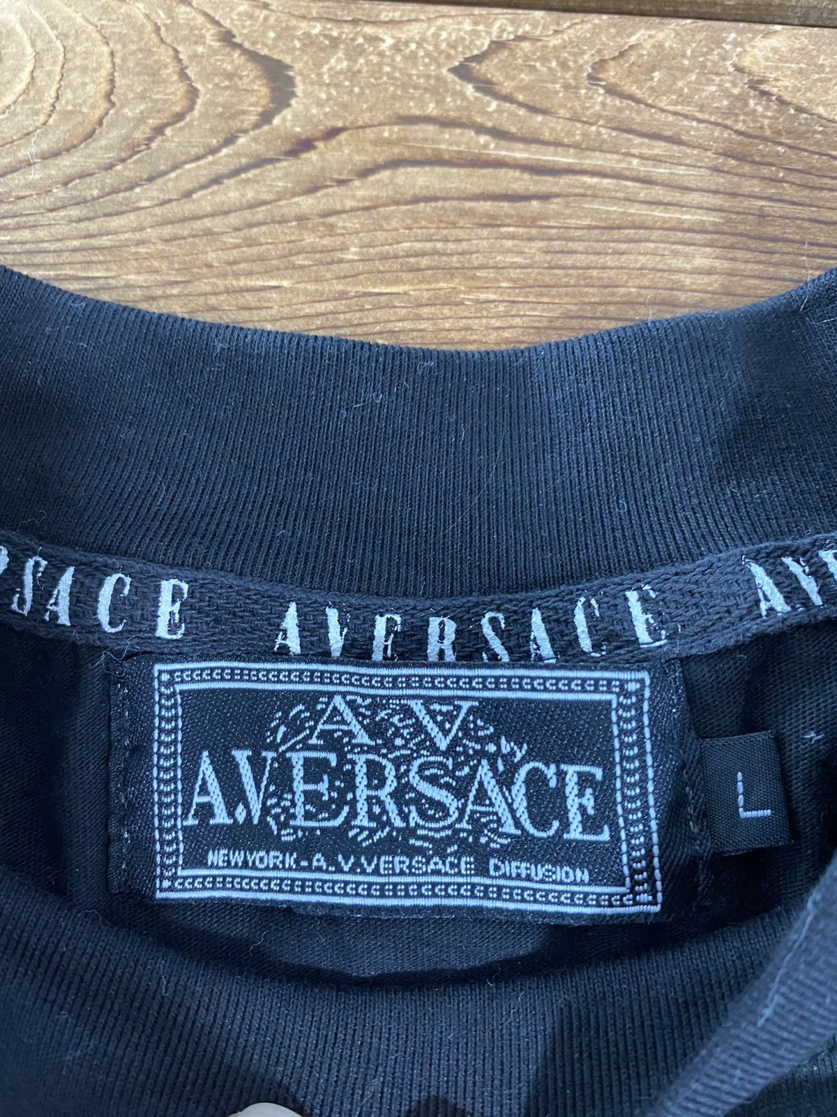 Designer × Vintage Vintage A.Versace Small Logo On Sleeve Spell Out Size L Size US L / EU 52-54 / 3 - 4 Thumbnail