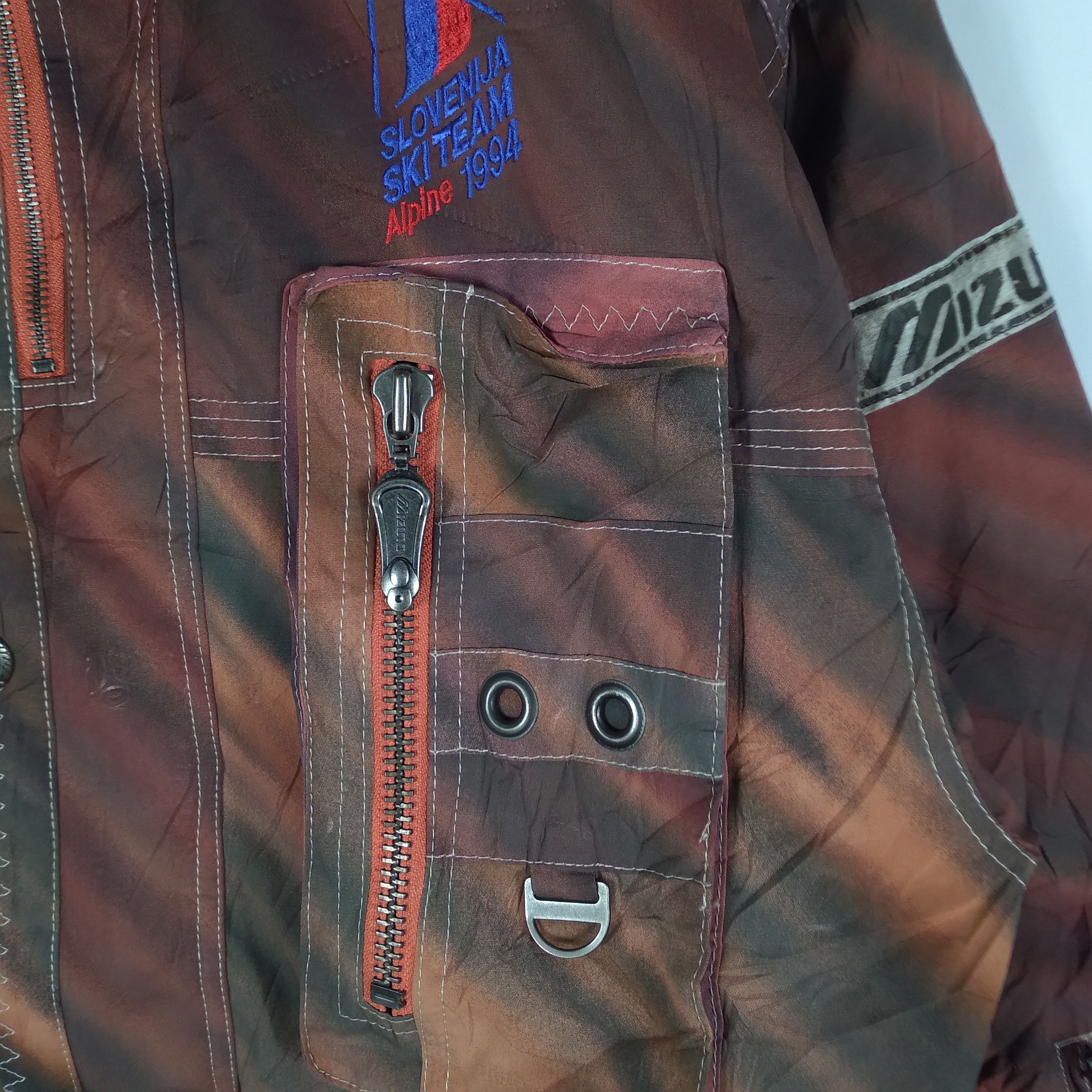 Japanese Brand Vintage 1994 Official Slovenia Alpine Ski Team Squad Jacket Size US L / EU 52-54 / 3 - 7 Thumbnail