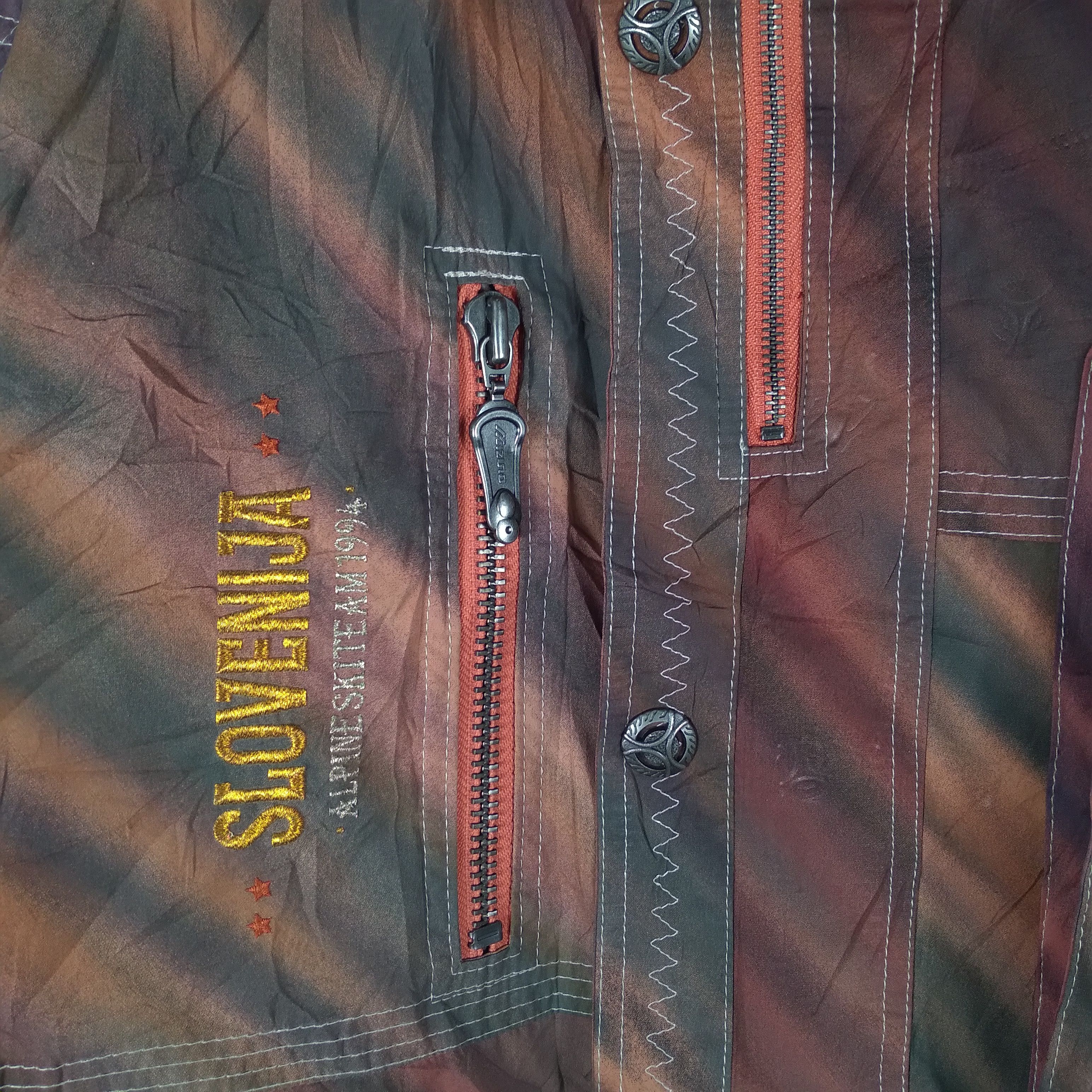 Japanese Brand Vintage 1994 Official Slovenia Alpine Ski Team Squad Jacket Size US L / EU 52-54 / 3 - 8 Thumbnail