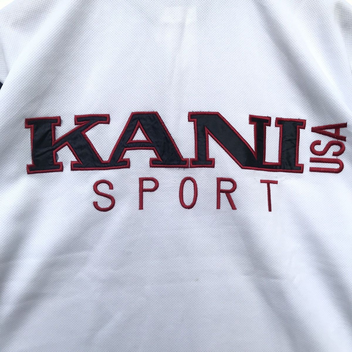 Karl Kani × Vintage vintage KARL KANI Polo Tee big logo T-Shirt Size Large Size US L / EU 52-54 / 3 - 3 Thumbnail