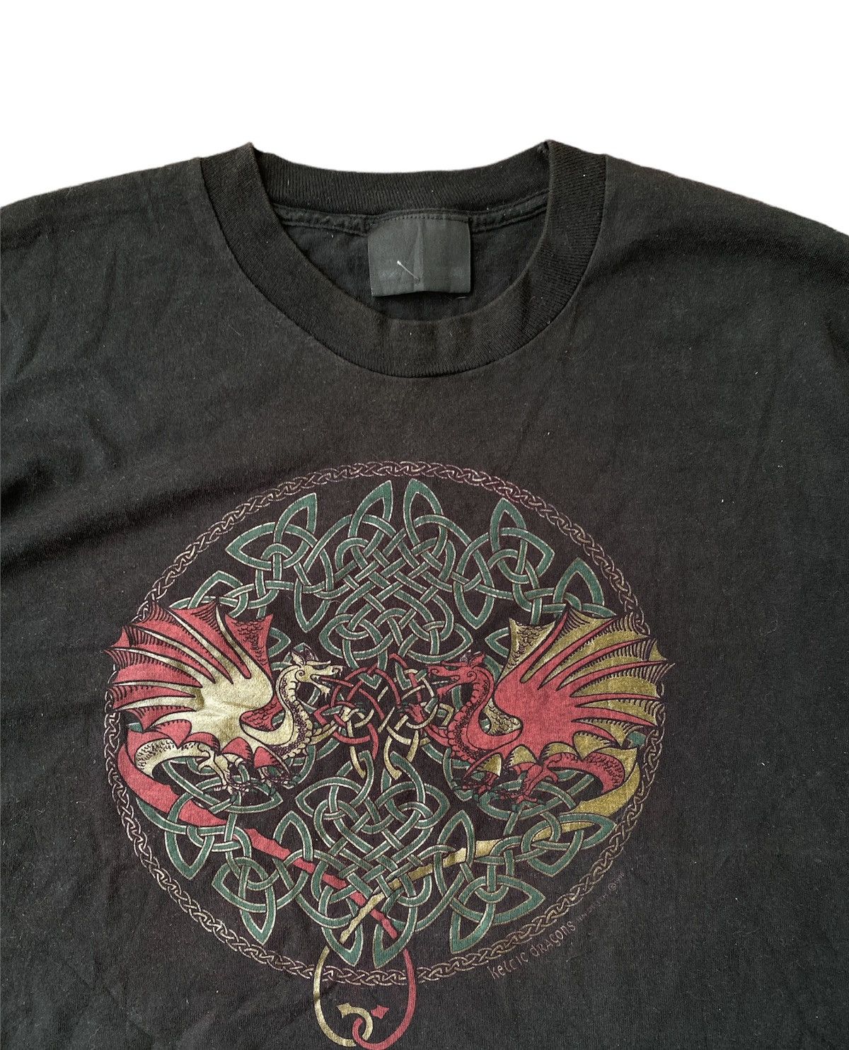 Vintage Vintage 90s Ketric Dragons Tatoo Art Copyright Size US XL / EU 56 / 4 - 2 Thumbnail