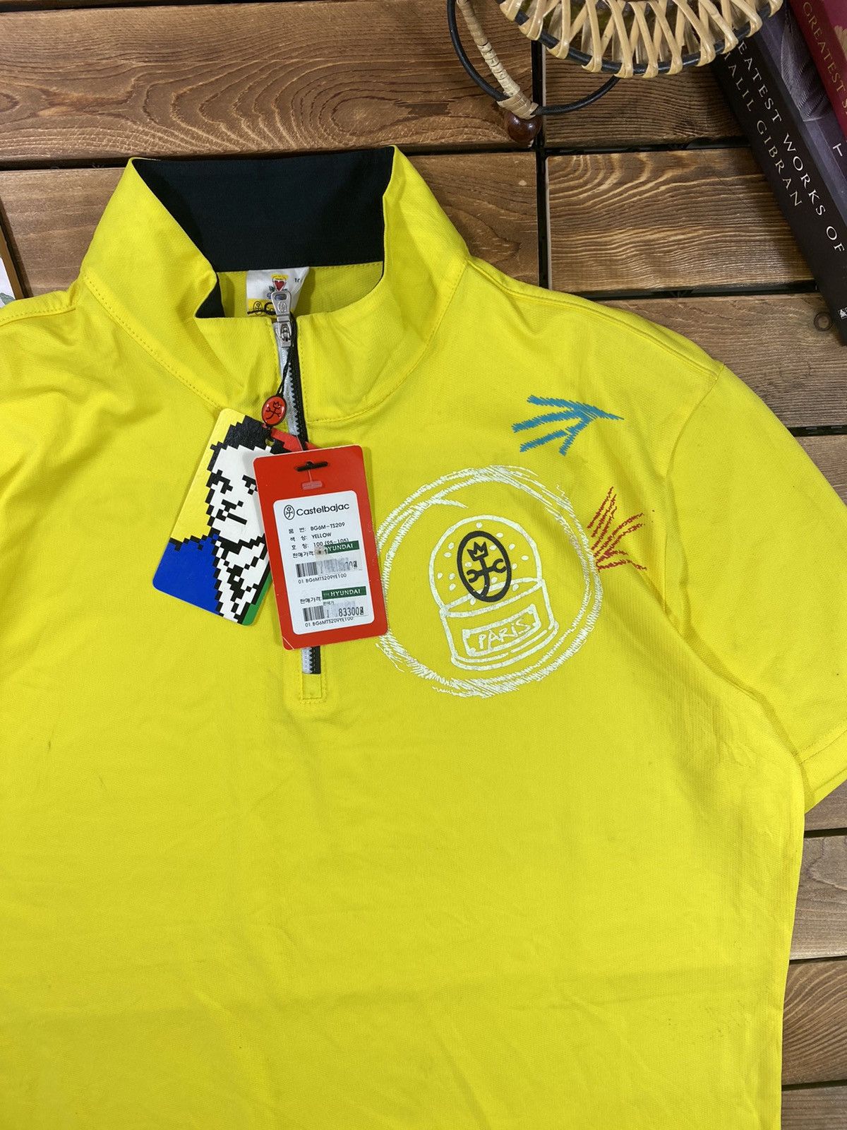 Jean Charles De Castelbajac × Vintage Vintage Castlebajac Jersey Tee Big Logo Paris Size M Size US M / EU 48-50 / 2 - 8 Thumbnail