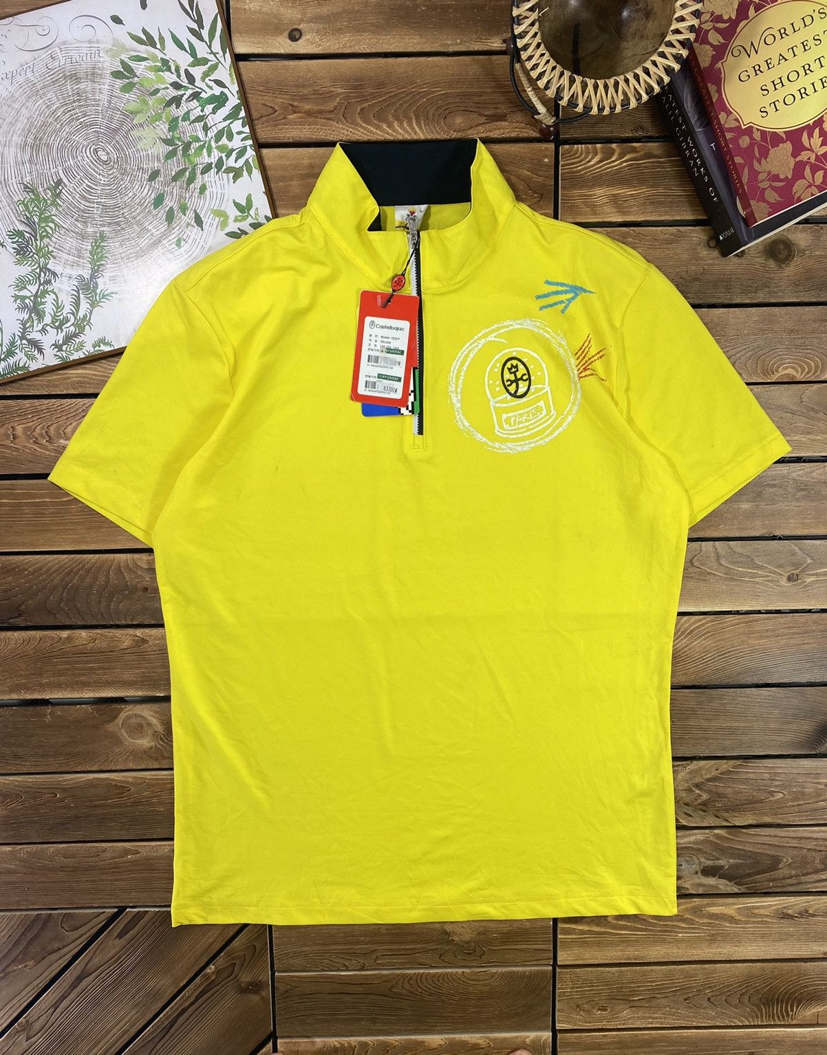 Jean Charles De Castelbajac × Vintage Vintage Castlebajac Jersey Tee Big Logo Paris Size M Size US M / EU 48-50 / 2 - 2 Thumbnail