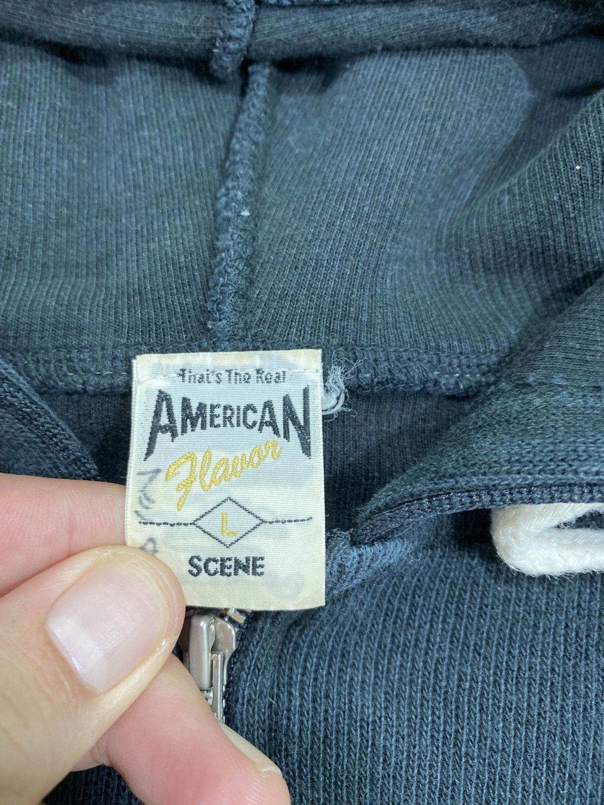 Japanese Brand × Vintage Vintage America Flavor Its America Answer Scene Hoodie L Size US L / EU 52-54 / 3 - 8 Thumbnail