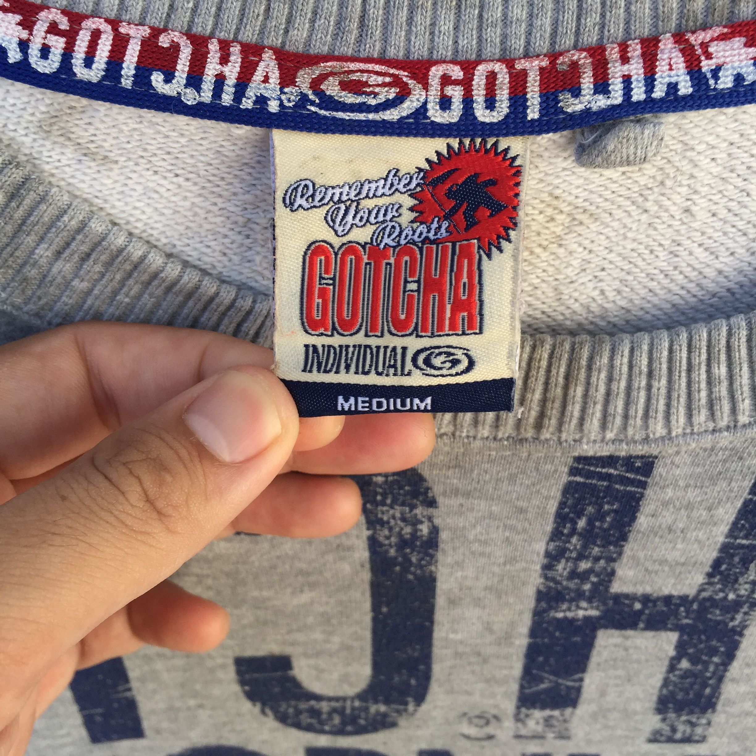 Japanese Brand × Vintage Vintage Gotcha Sweatshirts Size US M / EU 48-50 / 2 - 3 Thumbnail