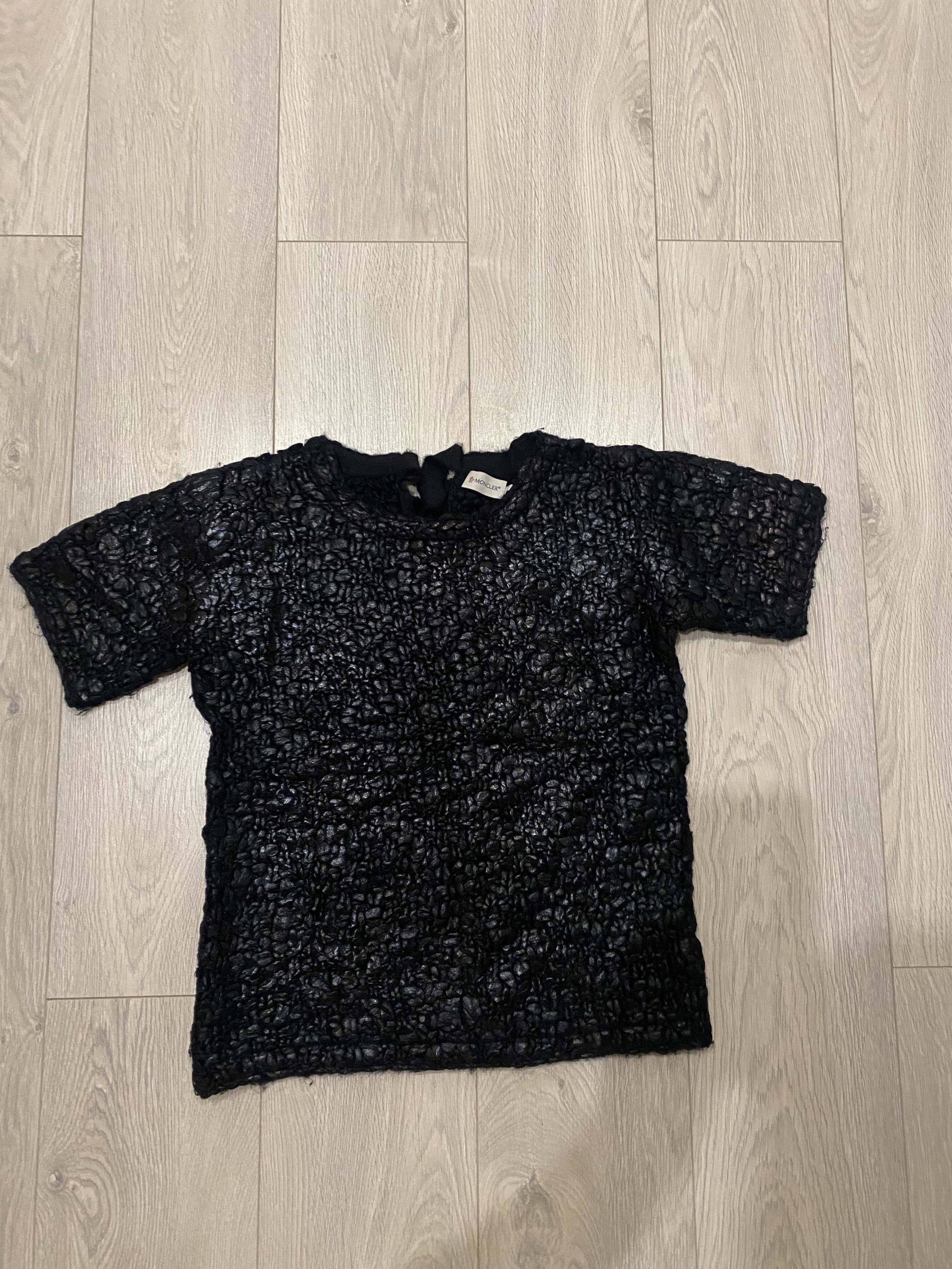 image of Moncler Maglioni Tricot Girocollo Knitwear Size S in Black, Women's