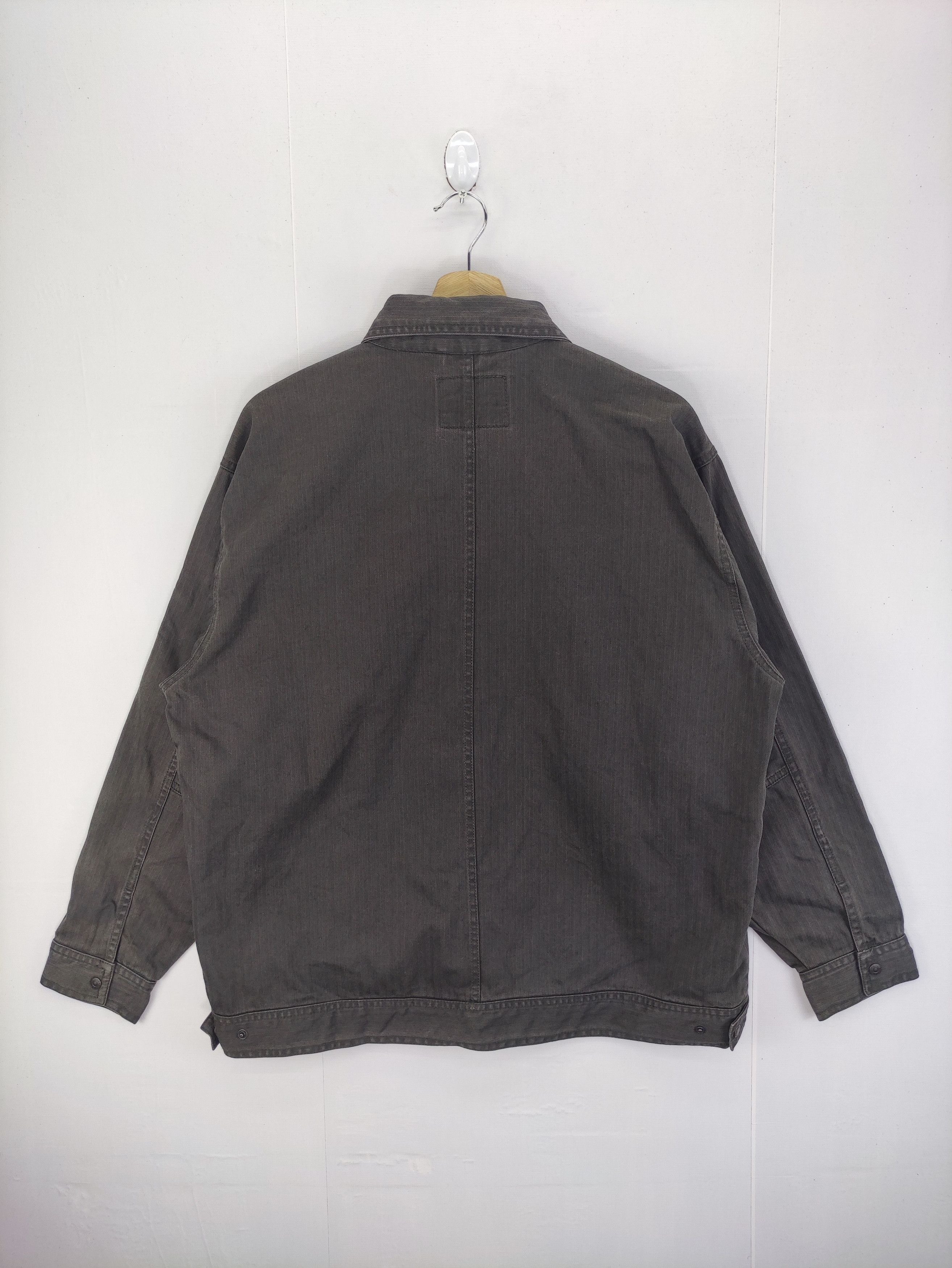 Japanese Brand Vintage Big Run Work Wear Jacket Zipper Size US L / EU 52-54 / 3 - 8 Thumbnail