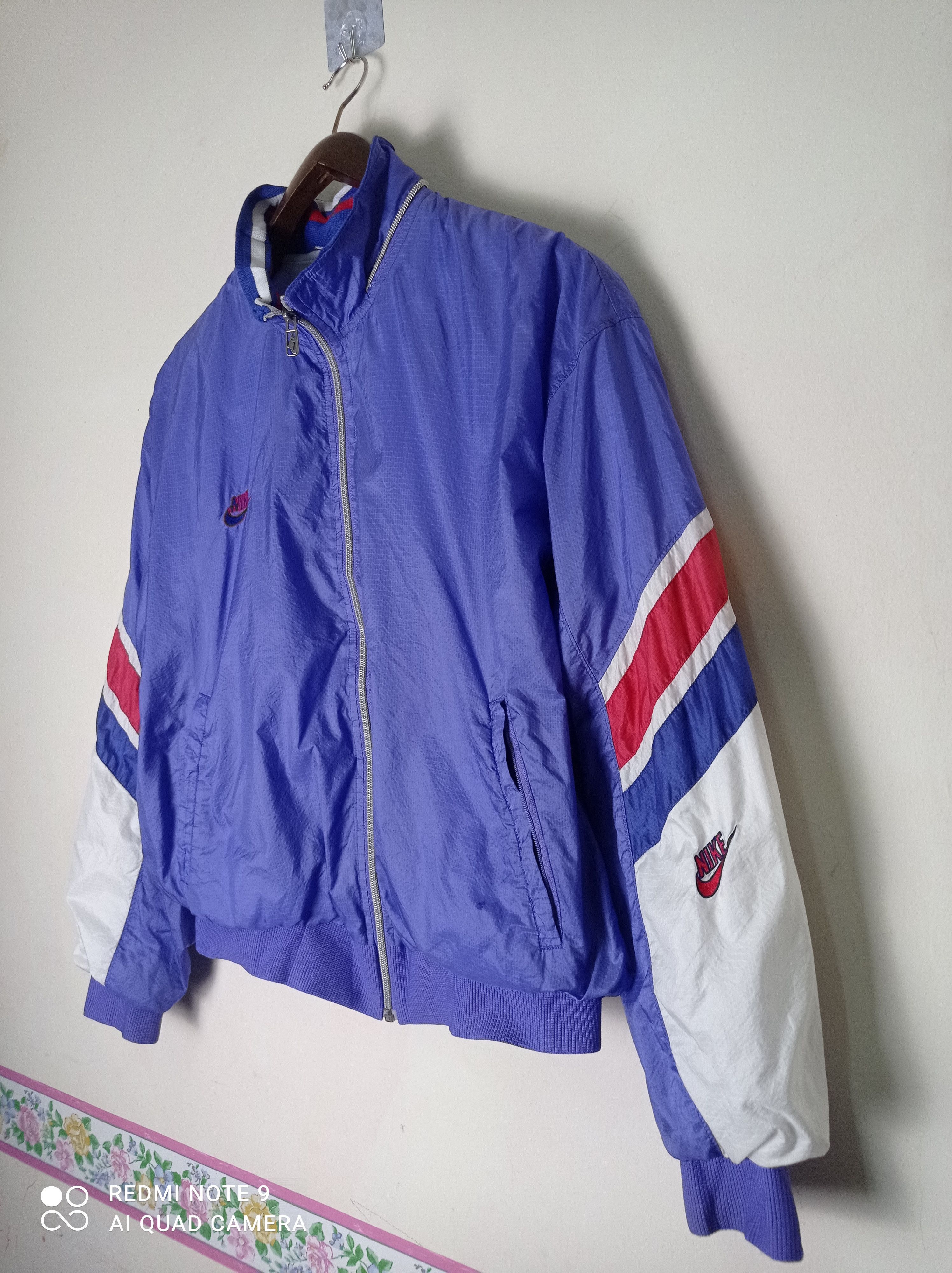 Nike × Vintage 90s Vintage Nike multicolour jacket Size US M / EU 48-50 / 2 - 3 Thumbnail