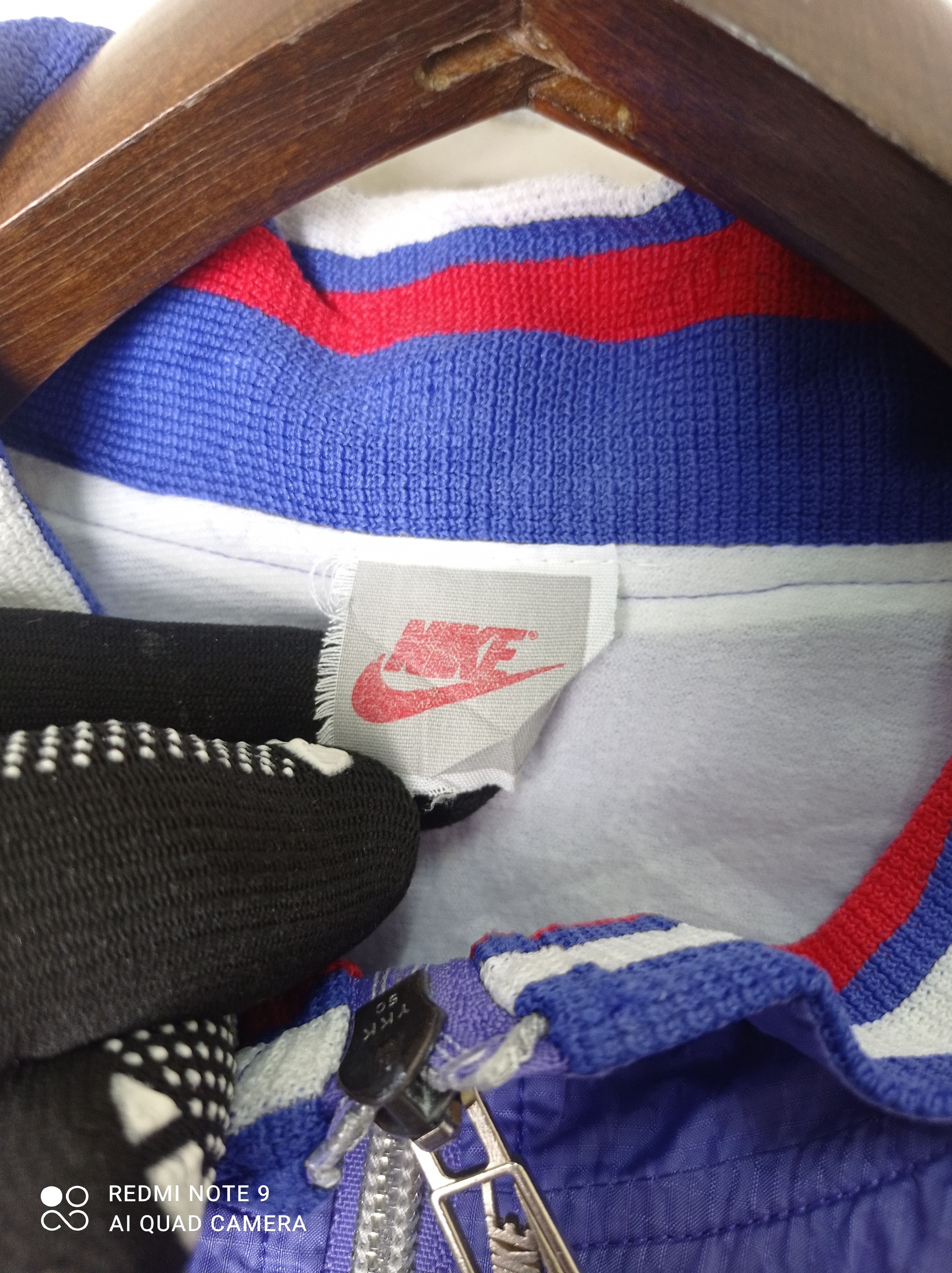 Nike × Vintage 90s Vintage Nike multicolour jacket Size US M / EU 48-50 / 2 - 13 Thumbnail