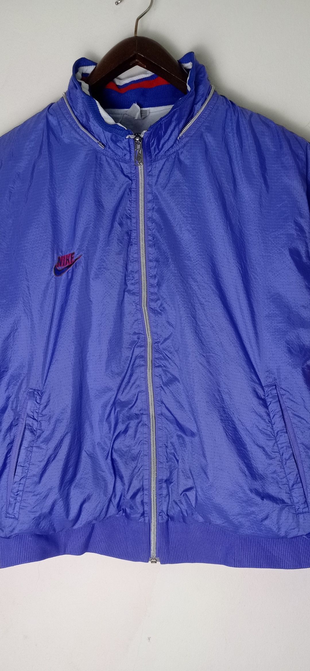 Nike × Vintage 90s Vintage Nike multicolour jacket Size US M / EU 48-50 / 2 - 8 Thumbnail