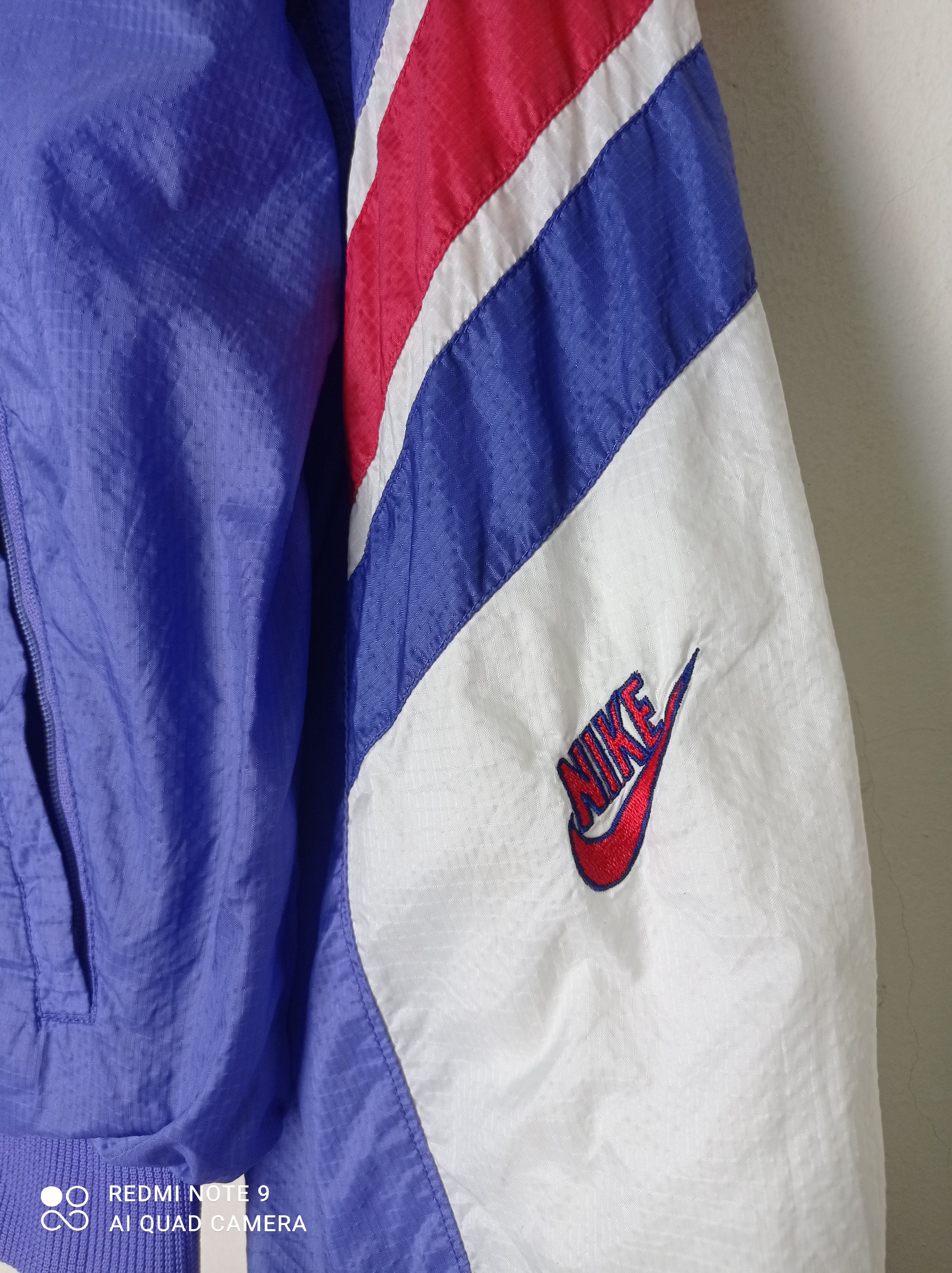 Nike × Vintage 90s Vintage Nike multicolour jacket Size US M / EU 48-50 / 2 - 9 Thumbnail