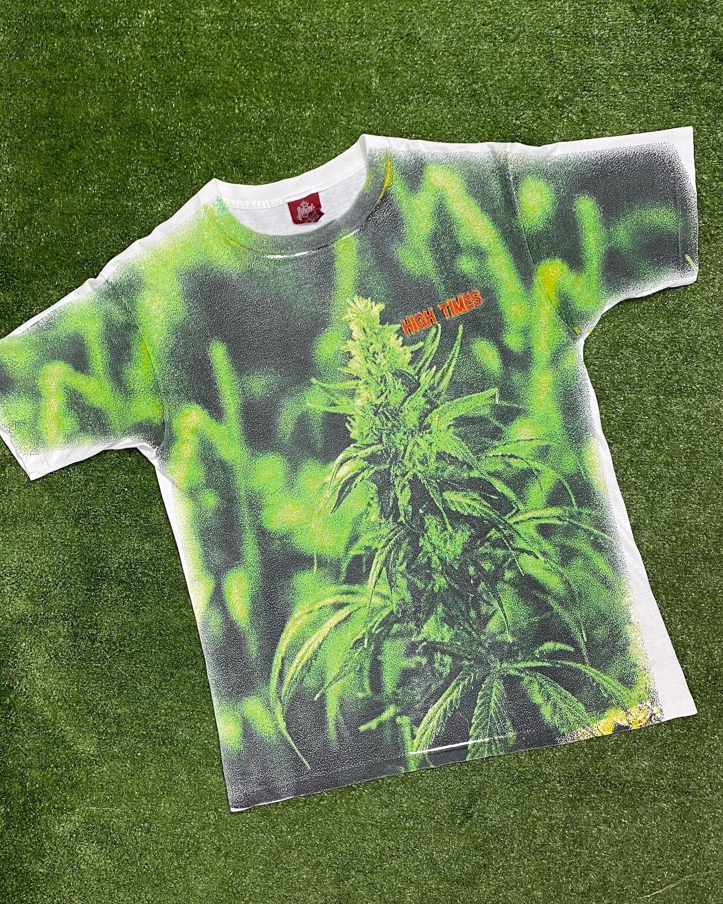 Vintage 🚨Vintage HIGH TIMES MAGAZINE Balzout Weed T-Shirt Size US L / EU 52-54 / 3 - 8 Thumbnail