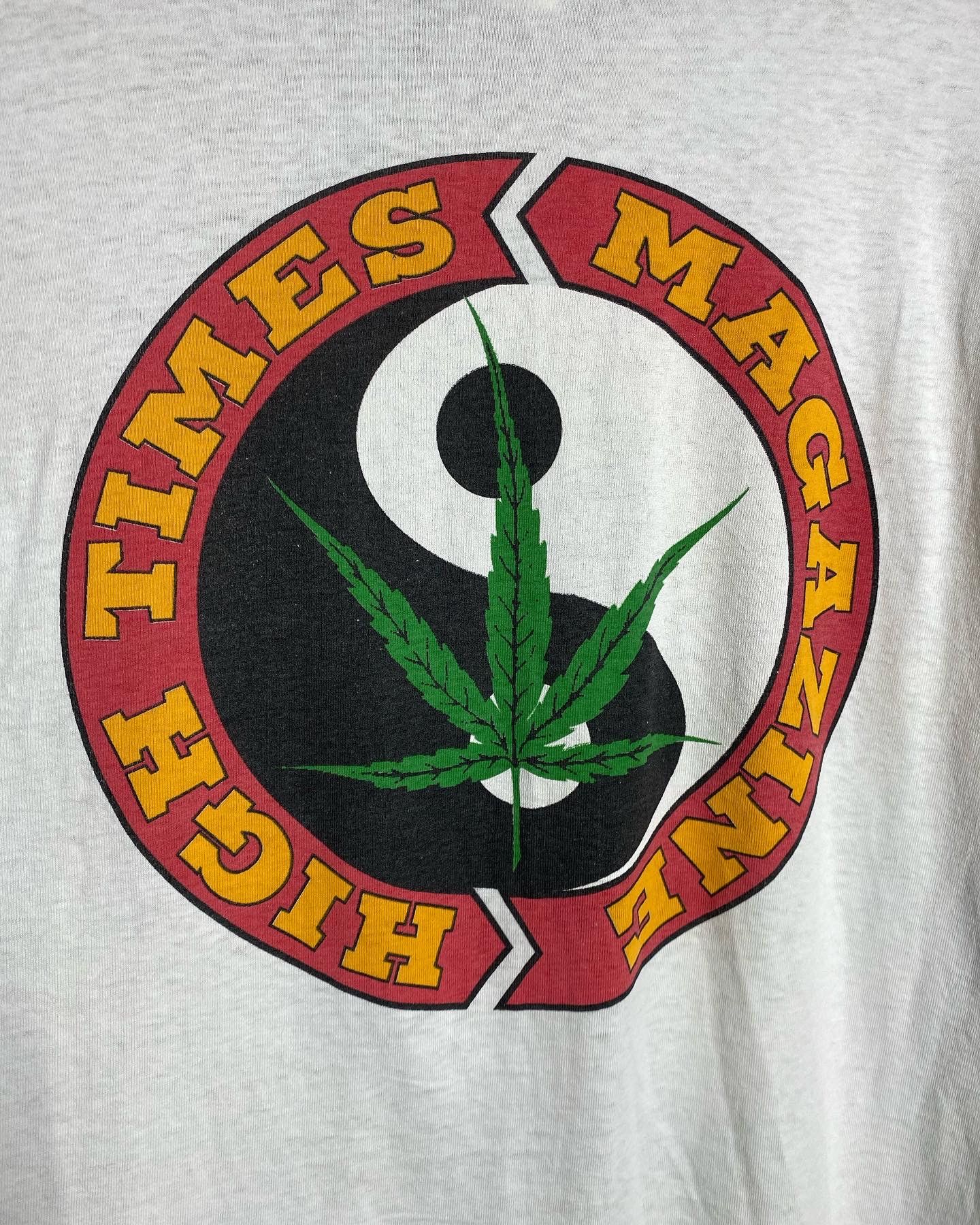 Vintage 🚨Vintage HIGH TIMES MAGAZINE Balzout Weed T-Shirt Size US L / EU 52-54 / 3 - 7 Thumbnail