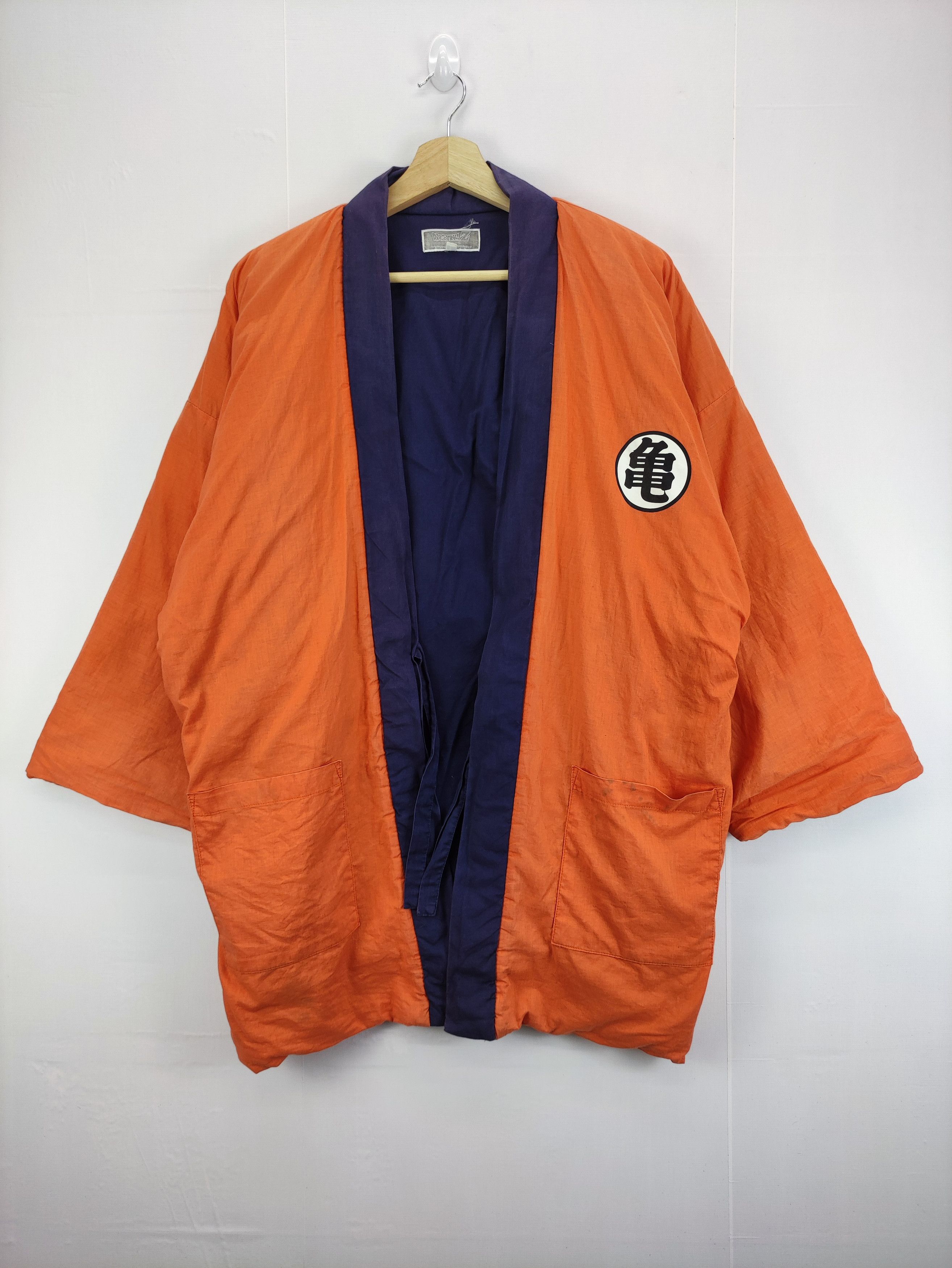 Japanese Brand Vintage Dragon Ball Z Kimono Cardigan Japanese Brand Size US L / EU 52-54 / 3 - 1 Thumbnail