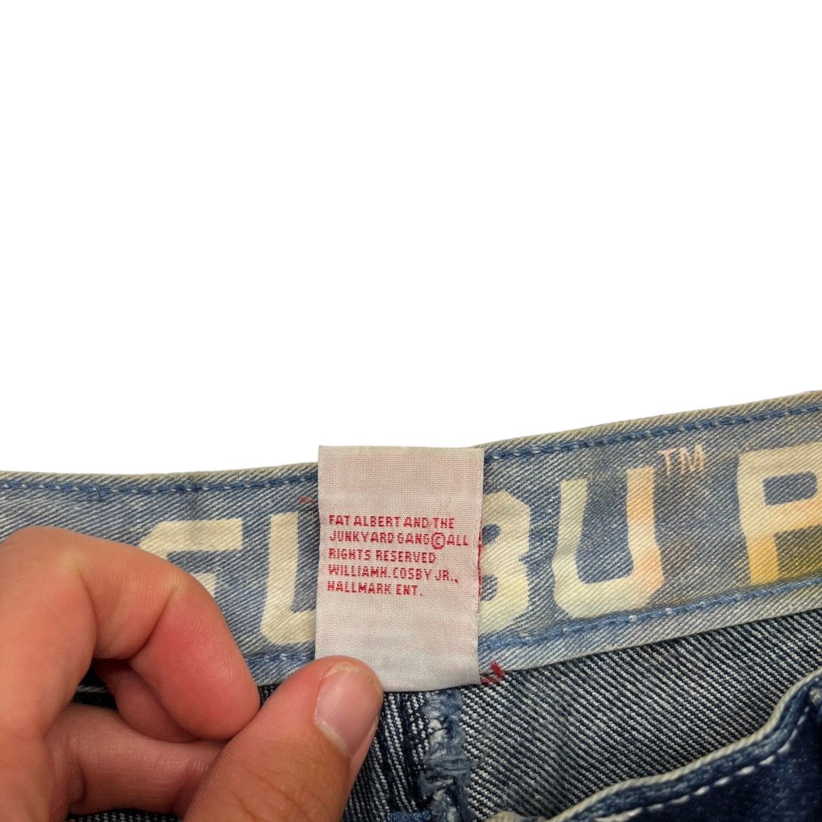 Fubu × Vintage 90s FUBU Platinum Fat Albert Jeans Size US 29 - 4 Thumbnail