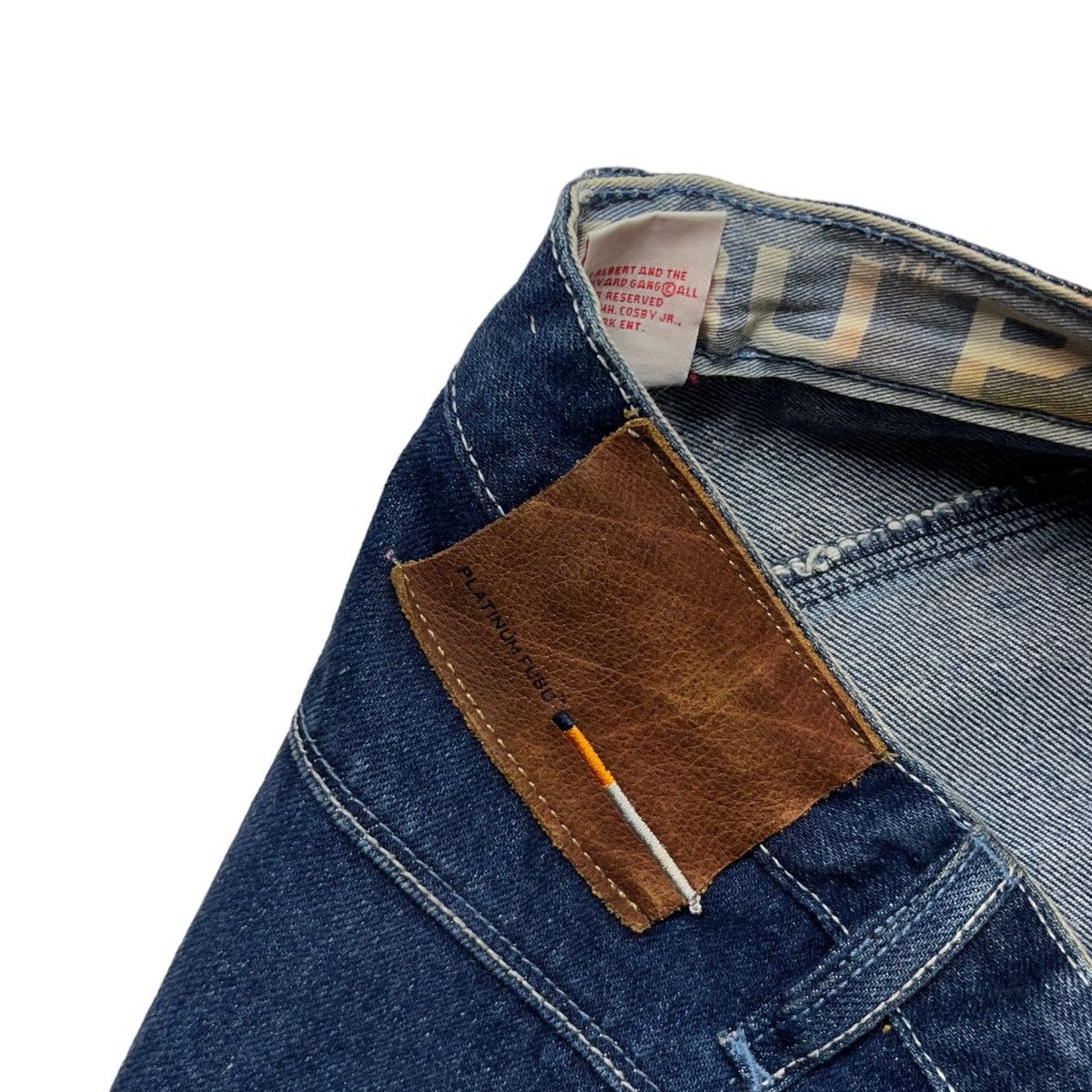Fubu × Vintage 90s FUBU Platinum Fat Albert Jeans Size US 29 - 5 Thumbnail