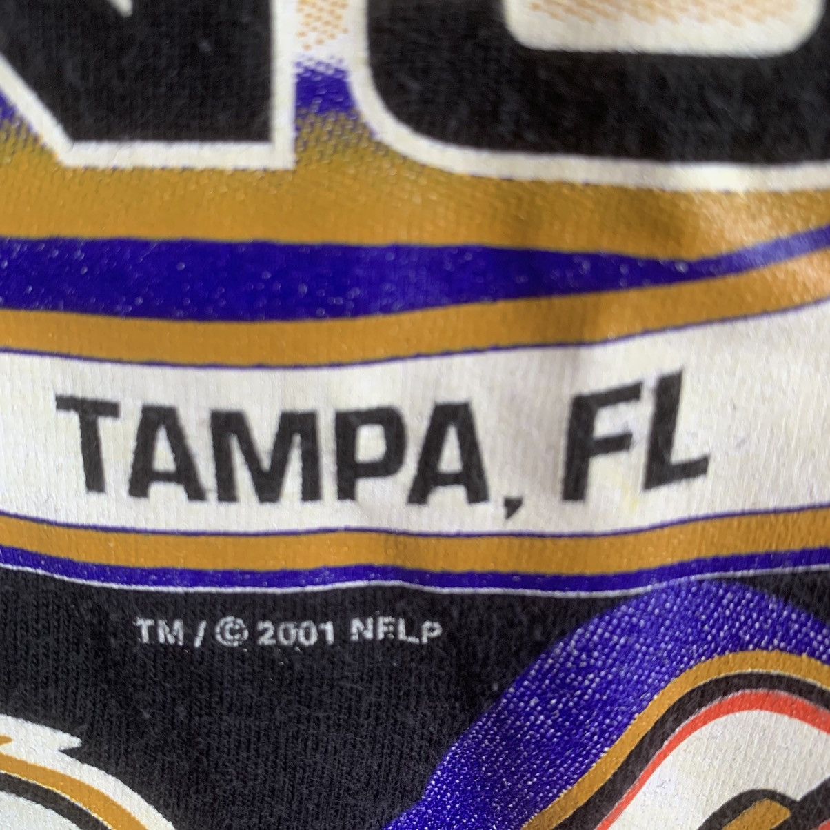 NFL × Vintage Vintage RAVENS SUPERBOWL CHAMPIONS Tee Size US L / EU 52-54 / 3 - 4 Thumbnail