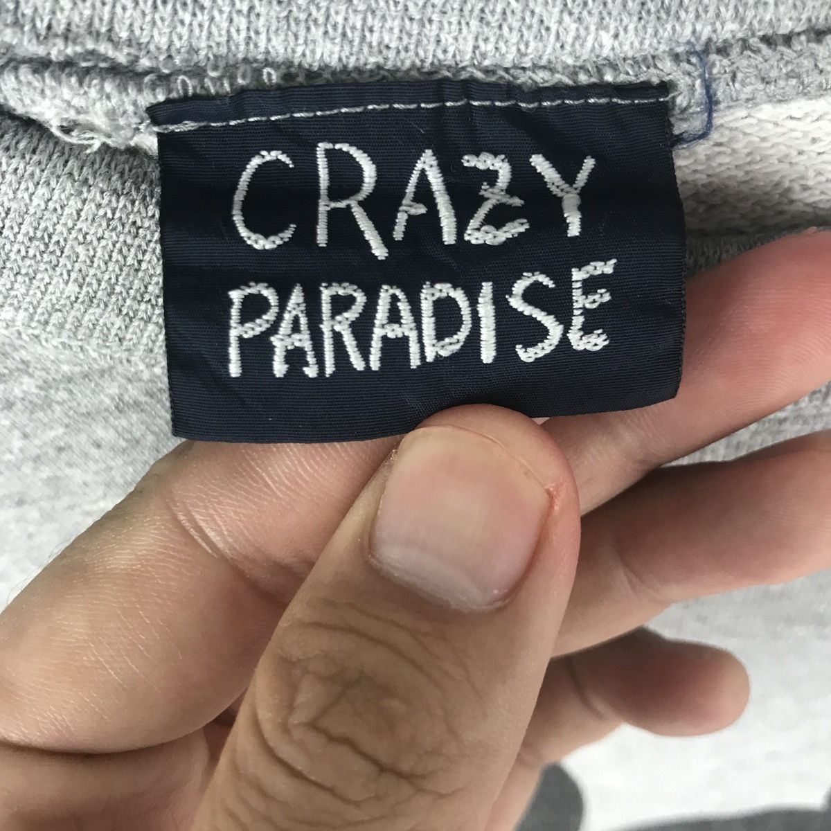 Vintage Vintage Crazy Paradise Mickey Big logo spell out nice design Size US L / EU 52-54 / 3 - 4 Thumbnail