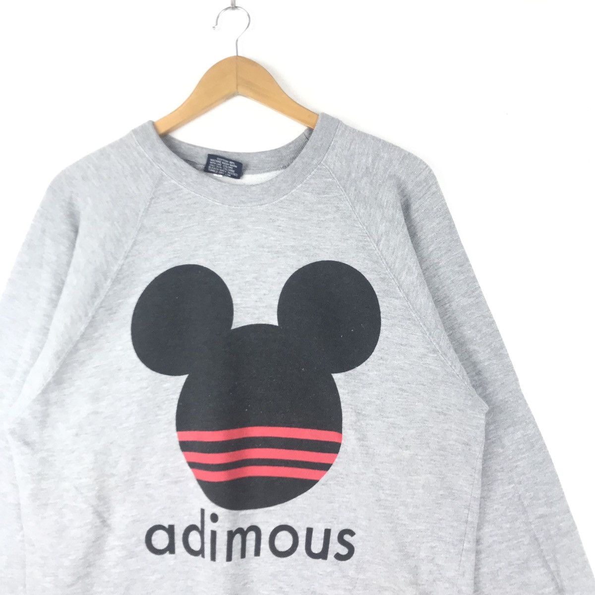 Vintage Vintage Crazy Paradise Mickey Big logo spell out nice design Size US L / EU 52-54 / 3 - 2 Thumbnail