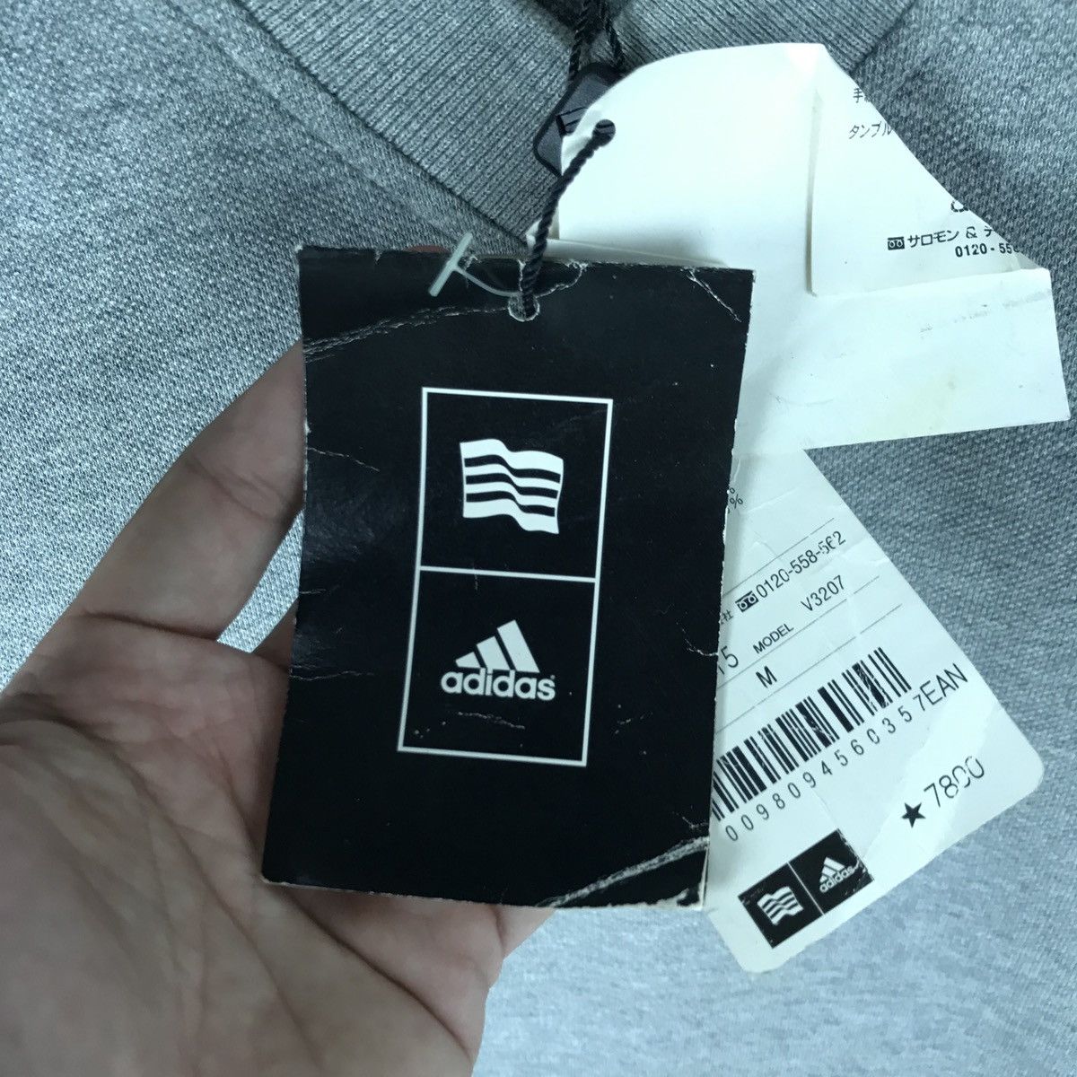 Adidas Vintage Deadstock Adidas Small logo spell out nice Size US M / EU 48-50 / 2 - 5 Thumbnail