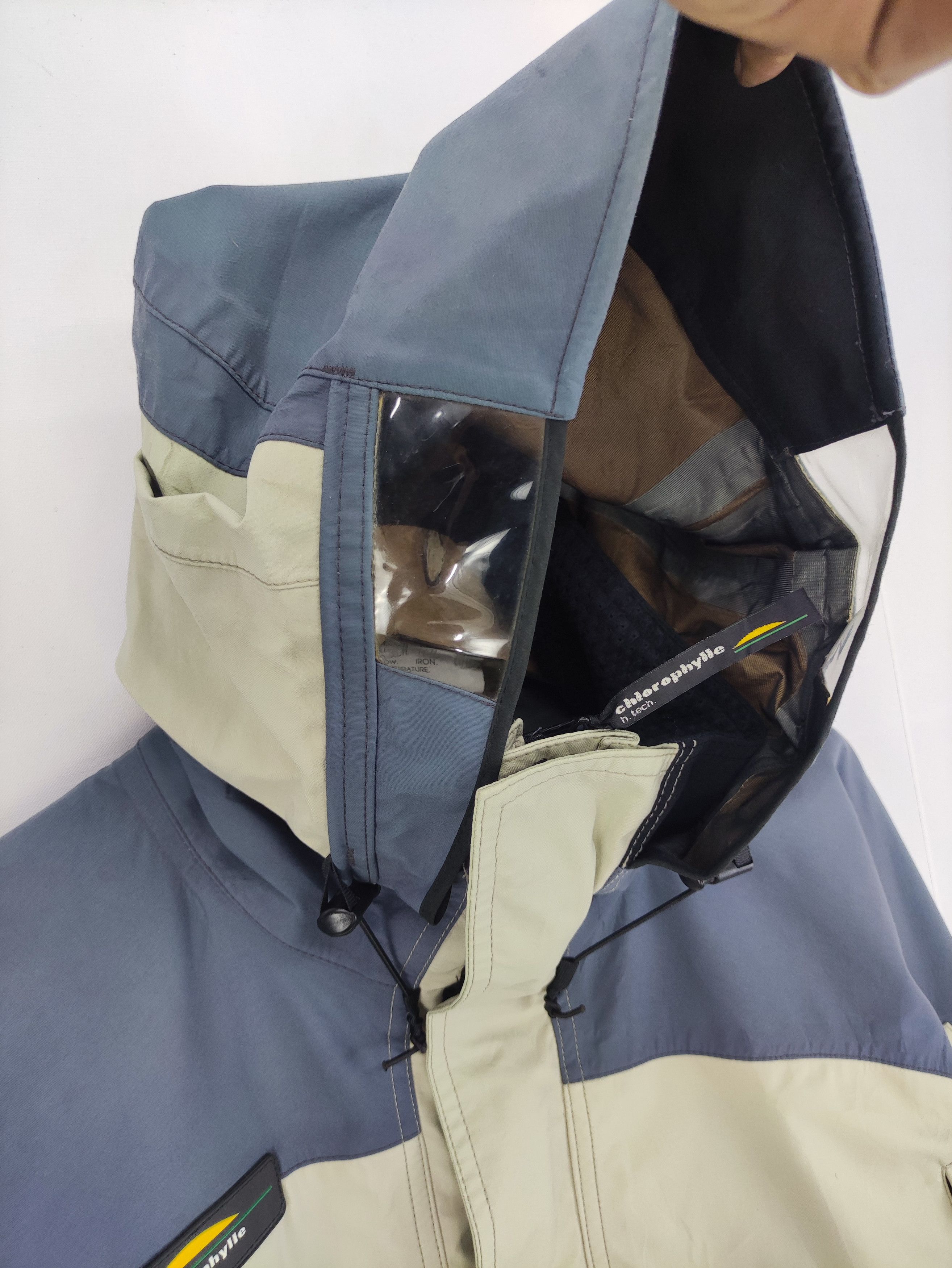 Goretex Vintage Goretex Chlorophylle Jacket Hoodie Size US XL / EU 56 / 4 - 4 Thumbnail