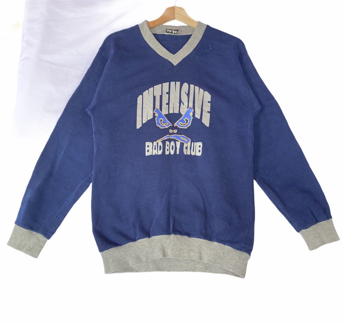 Japanese Brand × Vintage Vintage Bad Boy Club Big Logo Hoodie Sweatshirt Size US M / EU 48-50 / 2 - 1 Thumbnail