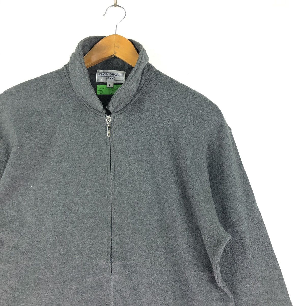 Kansai Yamamoto × Vintage Vintage Kansai Yamamoto Sweatshirt Long Sleeve Size US M / EU 48-50 / 2 - 2 Thumbnail