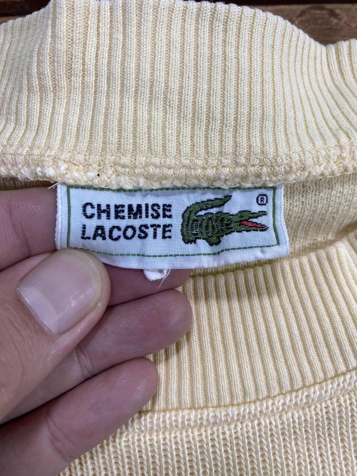 Lacoste × Vintage Vintage Lacoste Club Small Logo Sweatshirt Size S Size US S / EU 44-46 / 1 - 4 Thumbnail