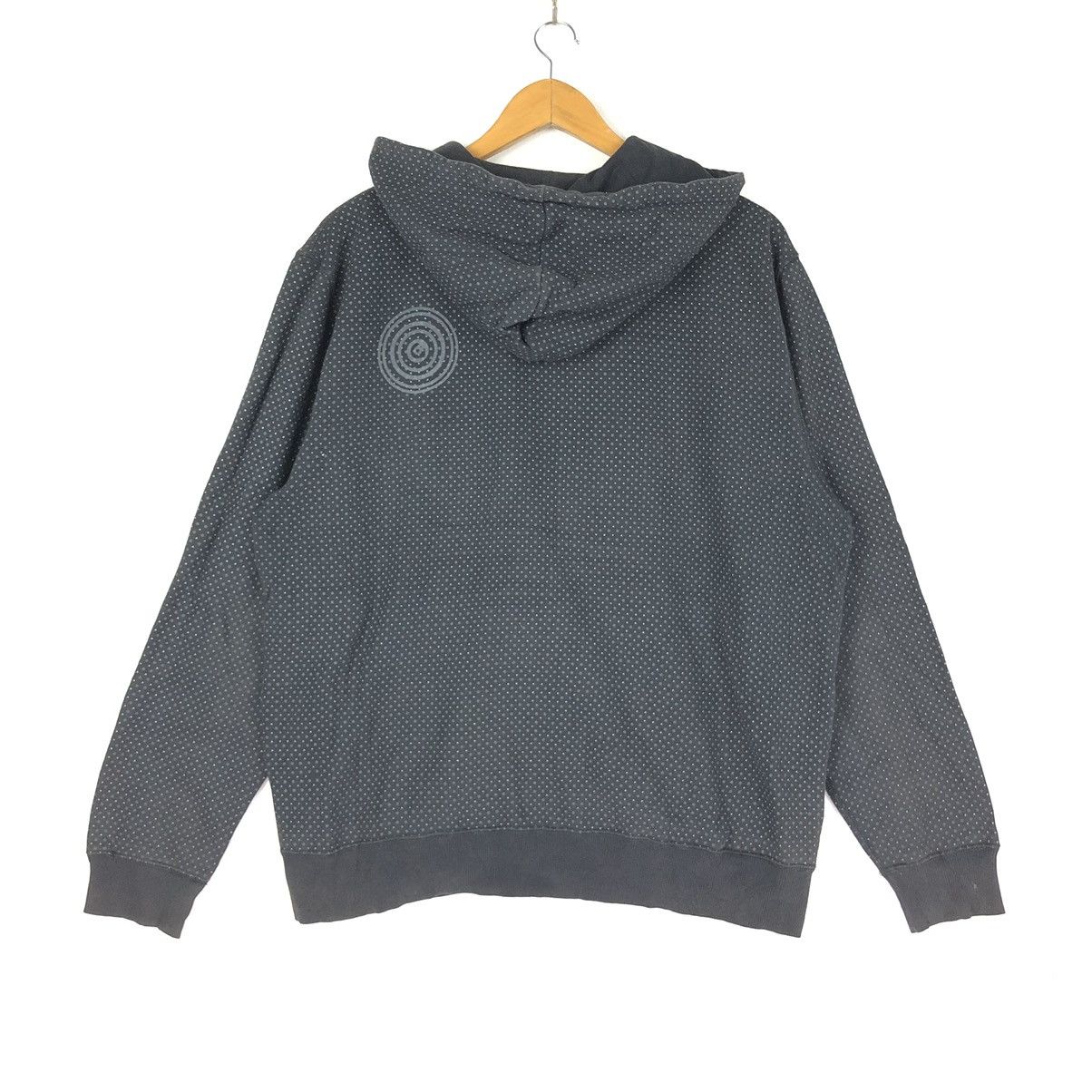 Gravis × Japanese Brand × Vintage 90s Gravis Skateboards Mens Spell Out polka dots Hoodie Size US L / EU 52-54 / 3 - 5 Thumbnail