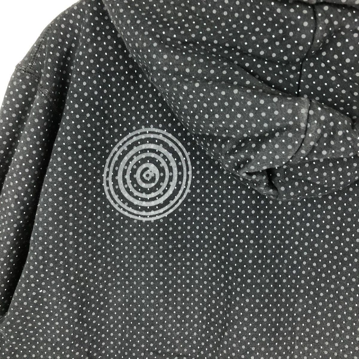 Gravis × Japanese Brand × Vintage 90s Gravis Skateboards Mens Spell Out polka dots Hoodie Size US L / EU 52-54 / 3 - 7 Thumbnail
