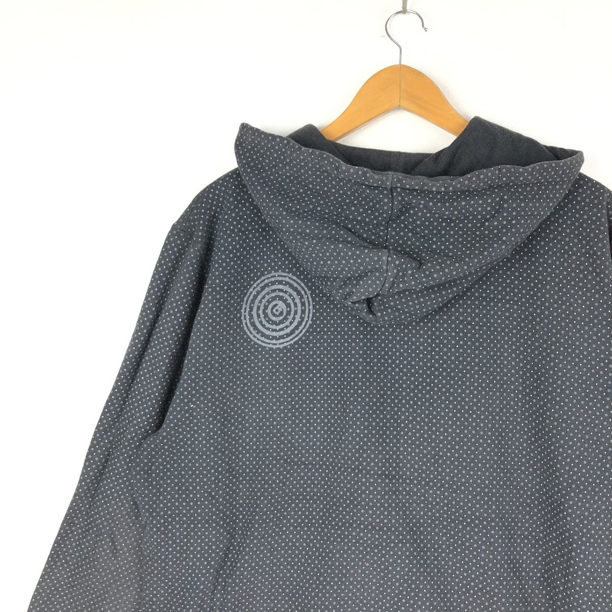 Gravis × Japanese Brand × Vintage 90s Gravis Skateboards Mens Spell Out polka dots Hoodie Size US L / EU 52-54 / 3 - 6 Thumbnail