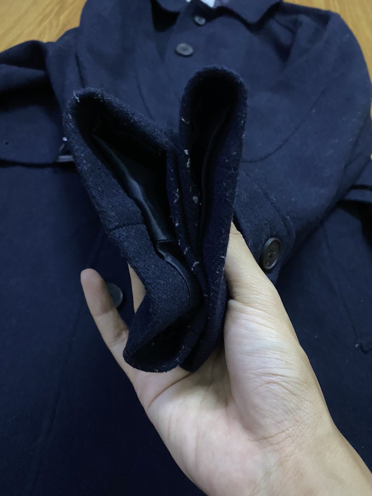 JW Anderson × Uniqlo Jw anderson X Uniqlo Wool Trench Coat Size US L / EU 52-54 / 3 - 8 Thumbnail