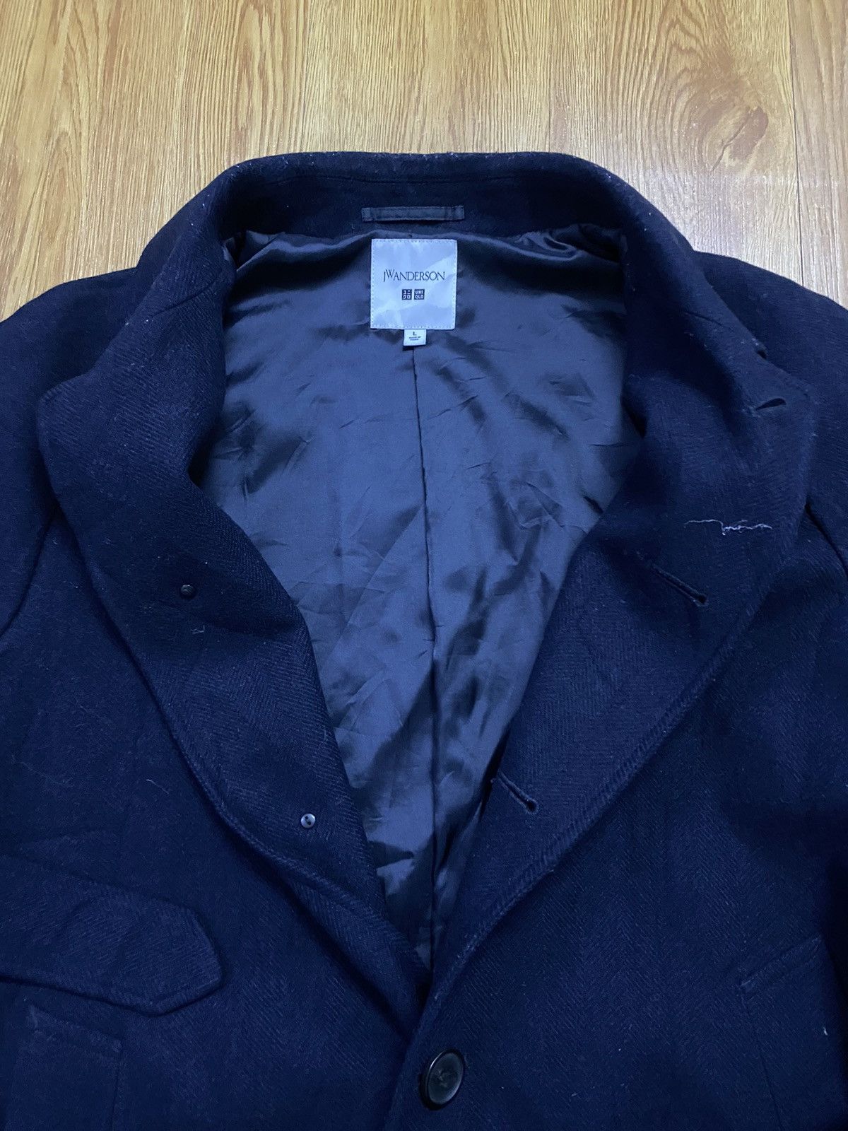 JW Anderson × Uniqlo Jw anderson X Uniqlo Wool Trench Coat Size US L / EU 52-54 / 3 - 3 Thumbnail